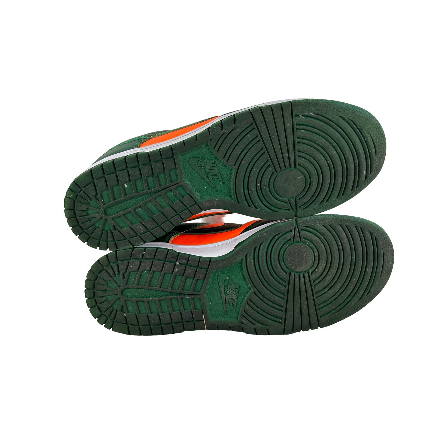DD1391 300 Nike Dunk Low Retro Miami Hurricanes [USED] - 8 M (Used)