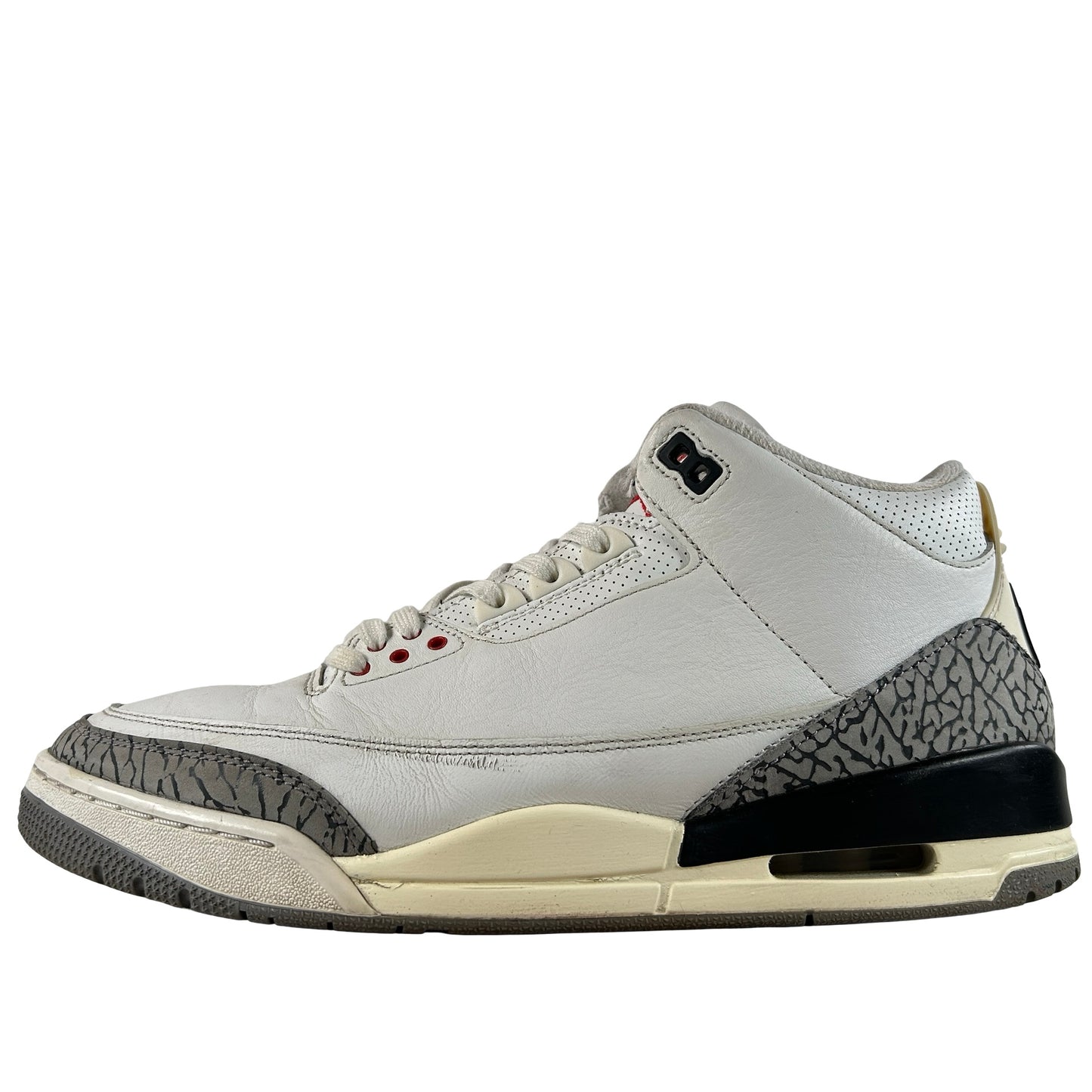 DN3707 100 Jordan 3 Retro White Cement Reimagined [USED] - 11.5 M (Used14)