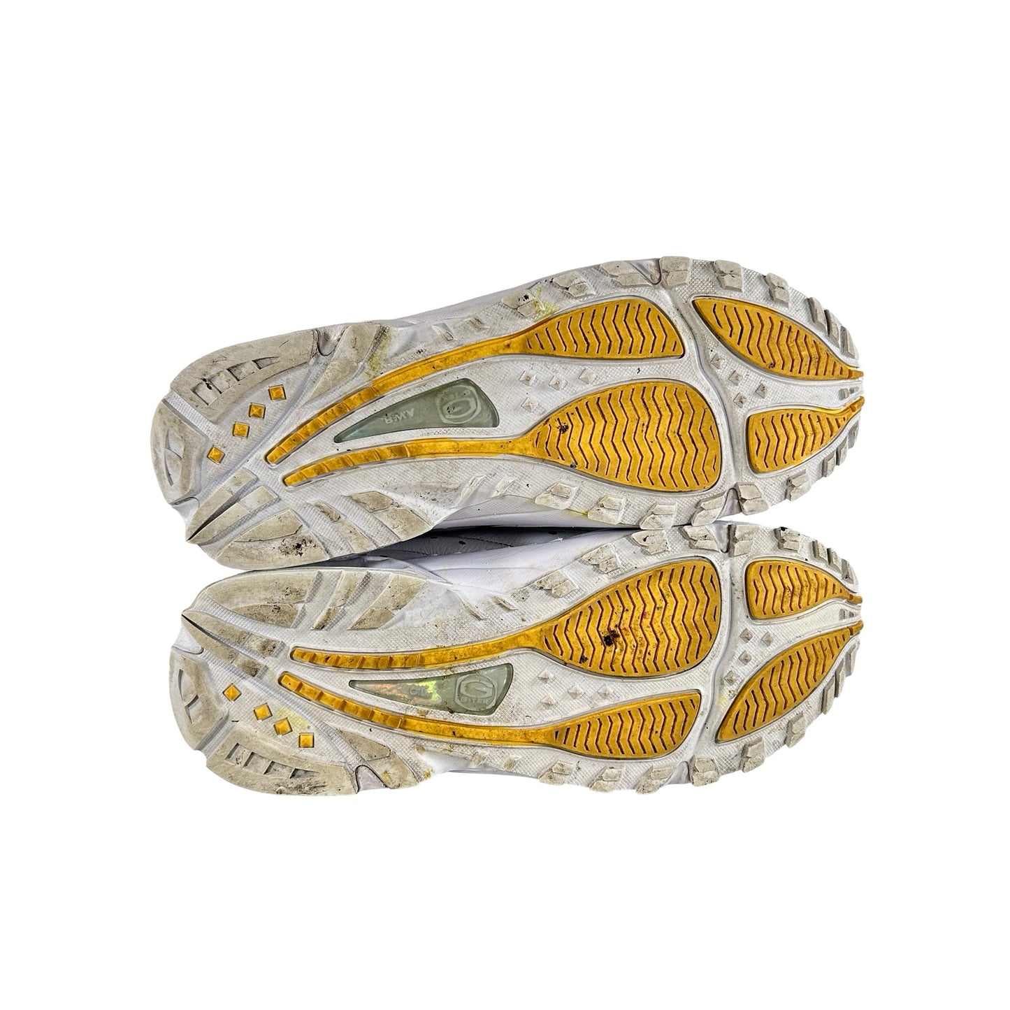 DM0879 100 Nike NOCTA Glide Drake White Chrome [USED] - 9.5 M (Used)