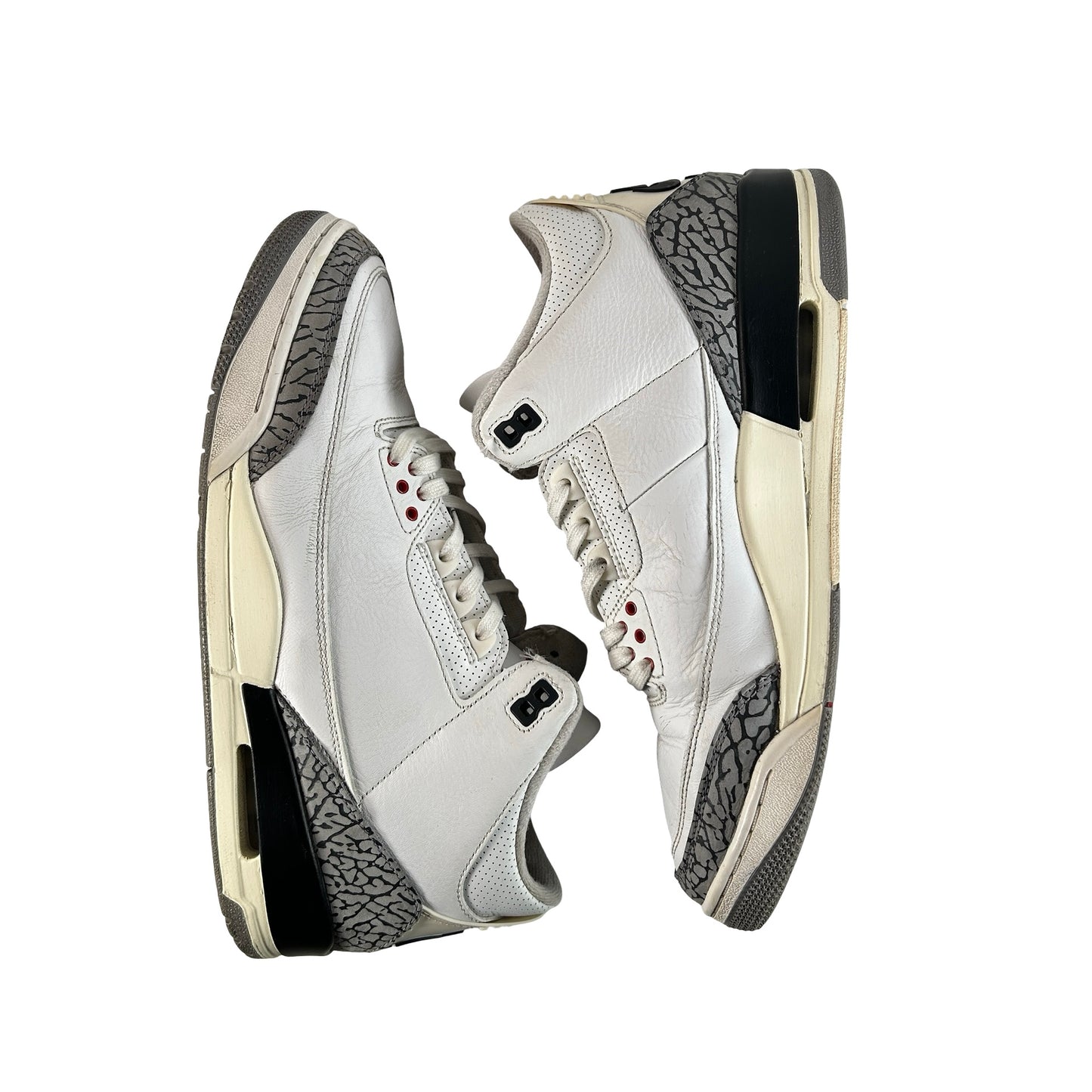 DN3707 100 Jordan 3 Retro White Cement Reimagined [USED] - 11.5 M (Used14)