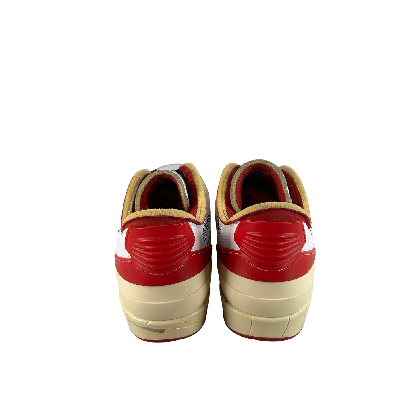 DJ4375 106 Jordan 2 Retro Low SP Off-White White Red [USED] - 11.5 M (Used2)