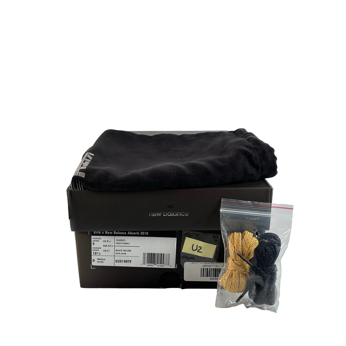 U2010KTF New Balance 2010 Kith Black Multi [USED] - 9 M (Used2)