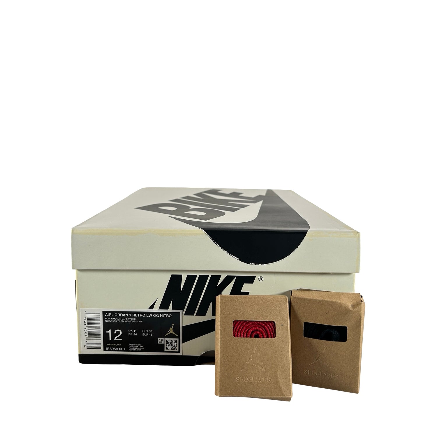 IB8958 001 Jordan 1 Retro Low OG Nigel Sylvester Nitro Better With Time [USED] - 12 M (Used)