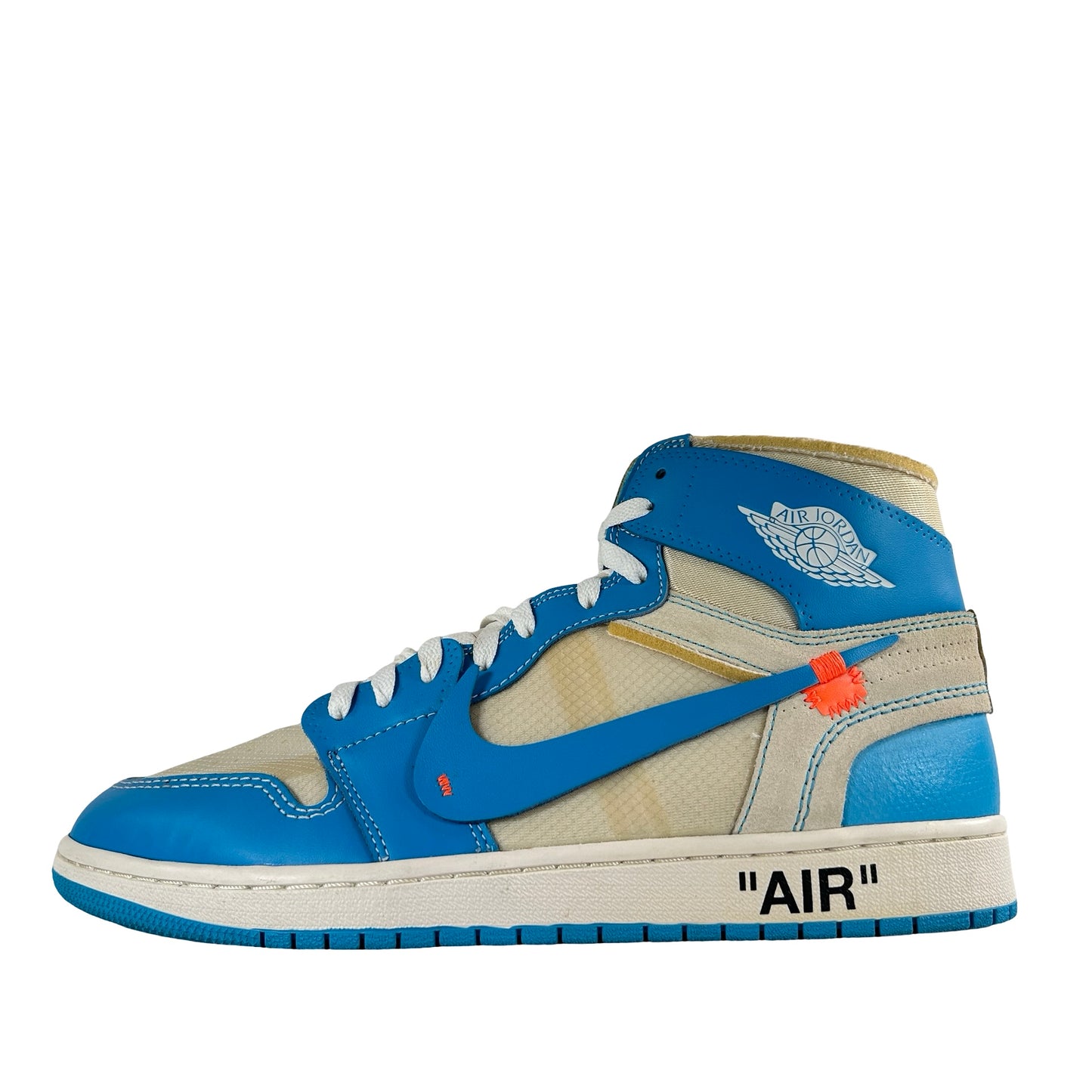 AQ0818 148 Jordan 1 Retro High Off-White UNC [USED] - 12 M (Used) (No Box)