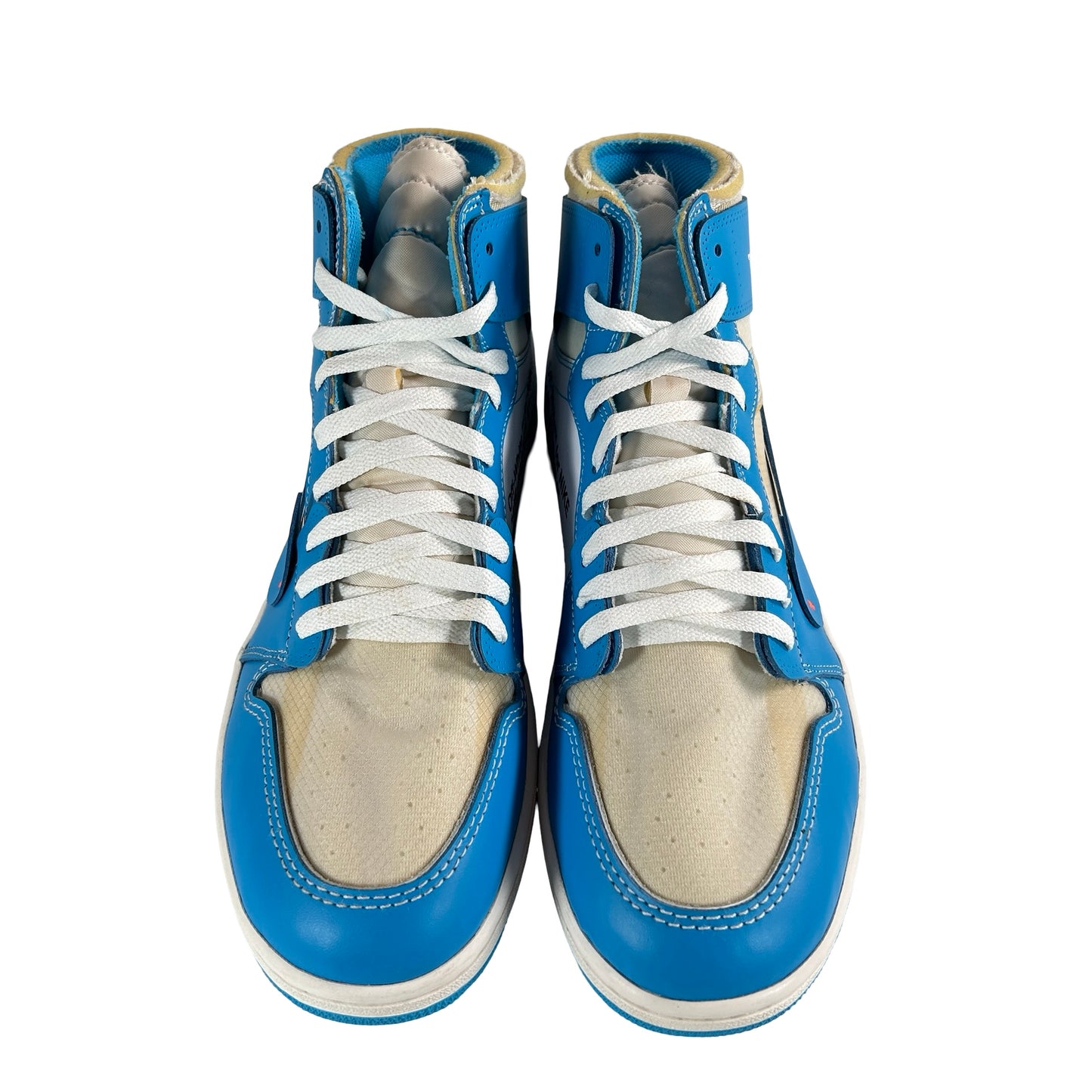 AQ0818 148 Jordan 1 Retro High Off-White UNC [USED] - 12 M (Used) (No Box)