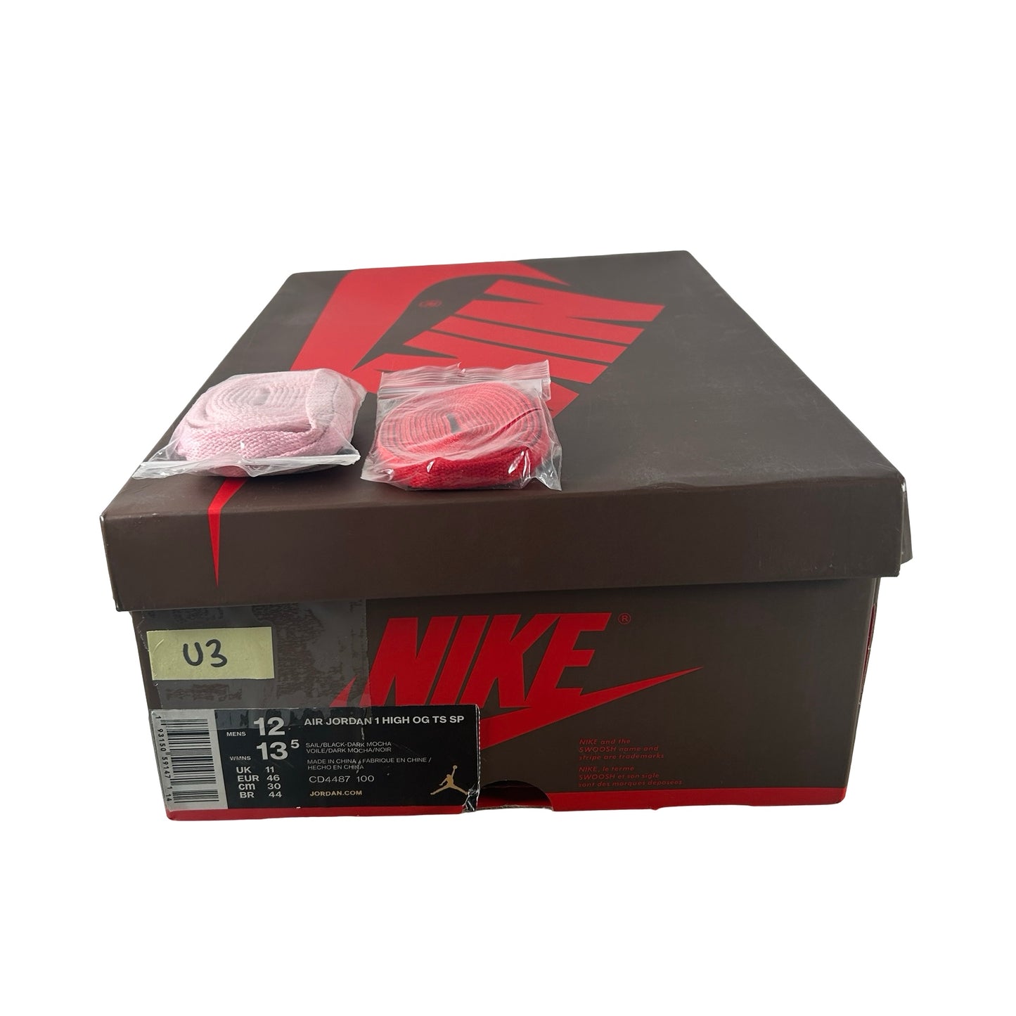 CD4487 100 Jordan 1 Travis Scott Mocha [USED] - 12 M (Used3)