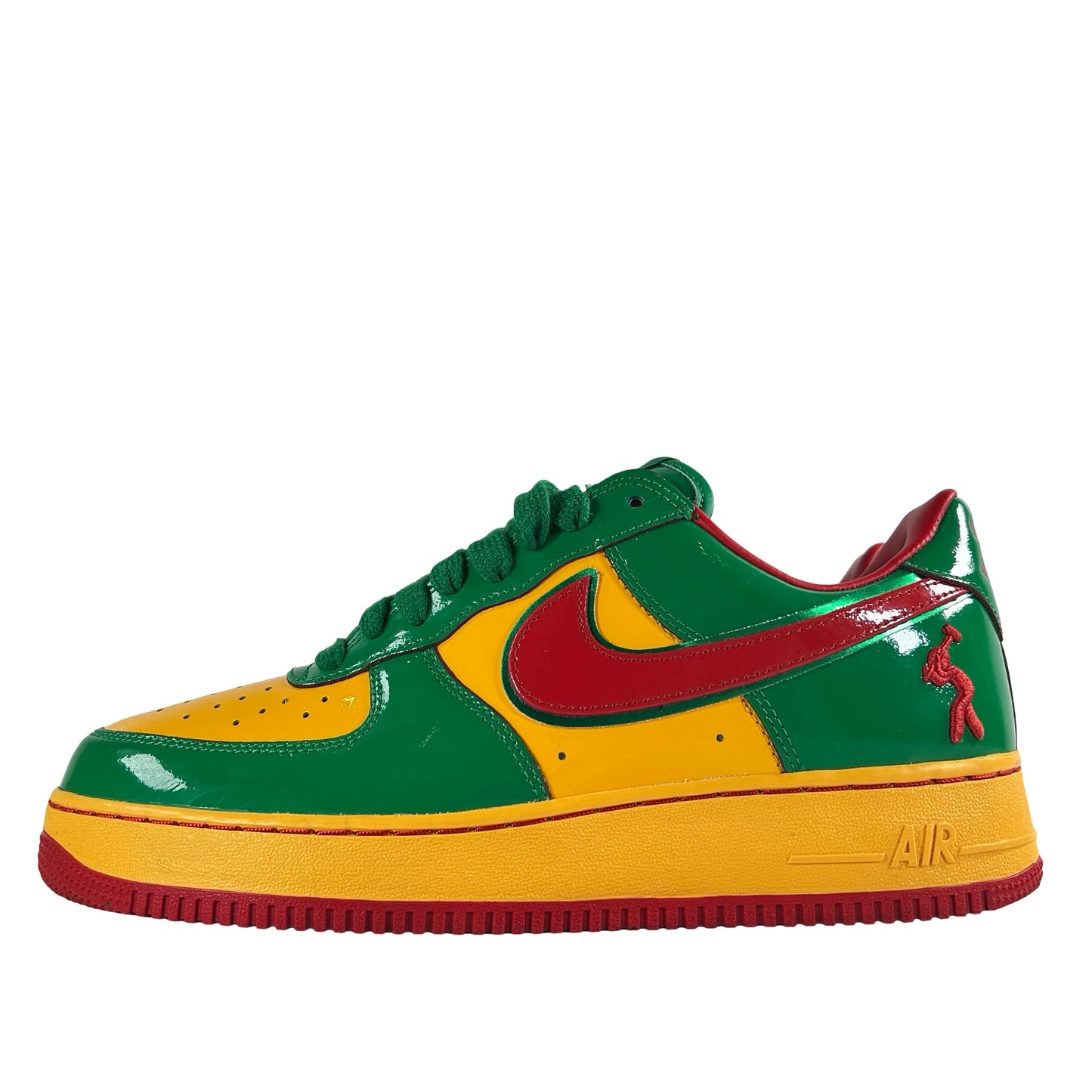IH4383 300 Nike Air Force 1 Low Lil Yachty Concrete Boys Lucky Green [USED] - 10.5 M (Used)