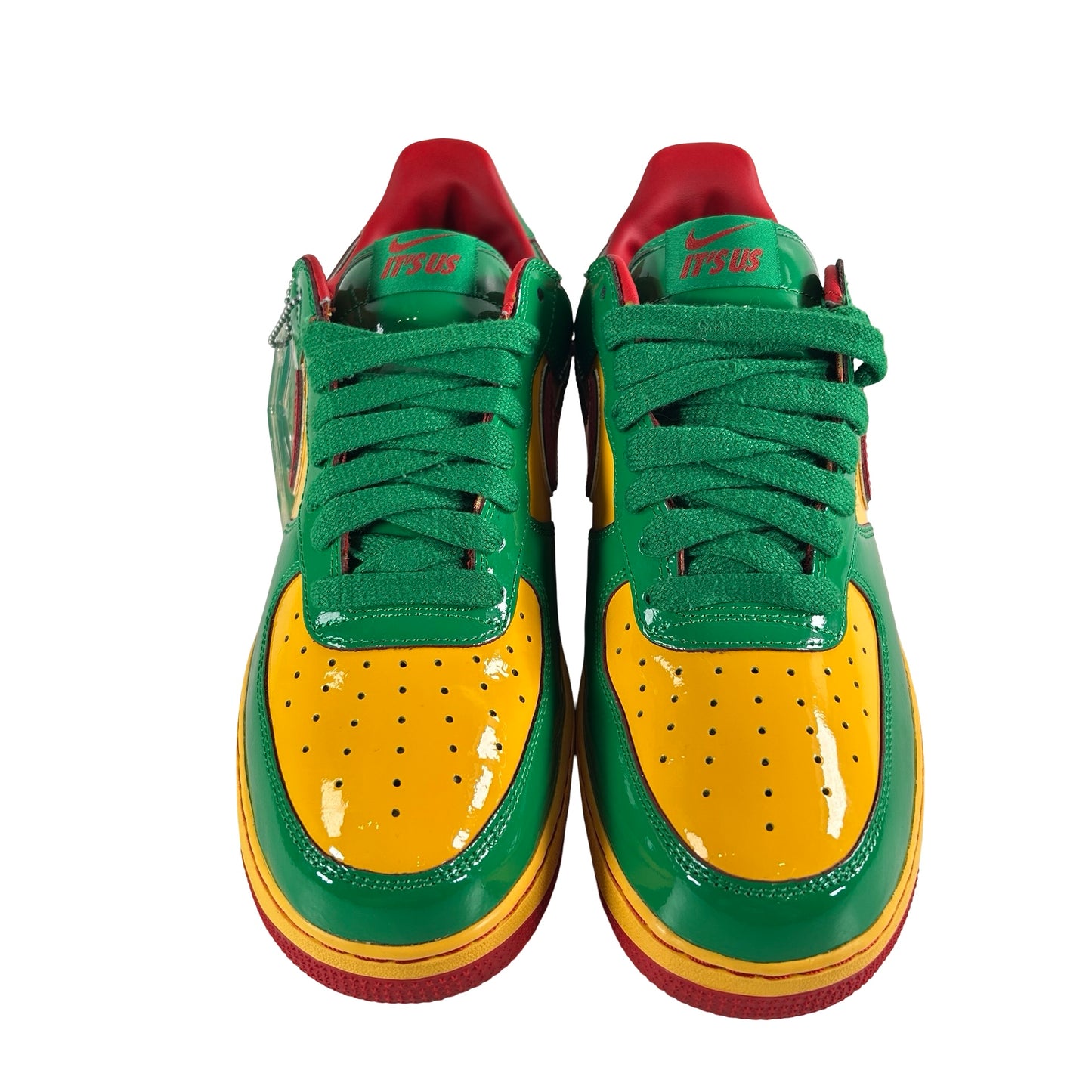 IH4383 300 Nike Air Force 1 Low Lil Yachty Concrete Boys Lucky Green [USED] - 10.5 M (Used)