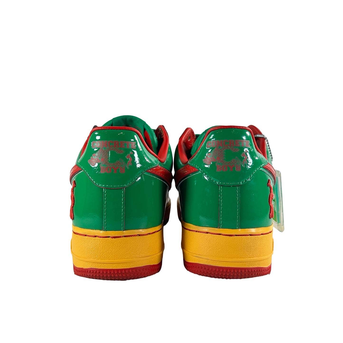 IH4383 300 Nike Air Force 1 Low Lil Yachty Concrete Boys Lucky Green [USED] - 10.5 M (Used)