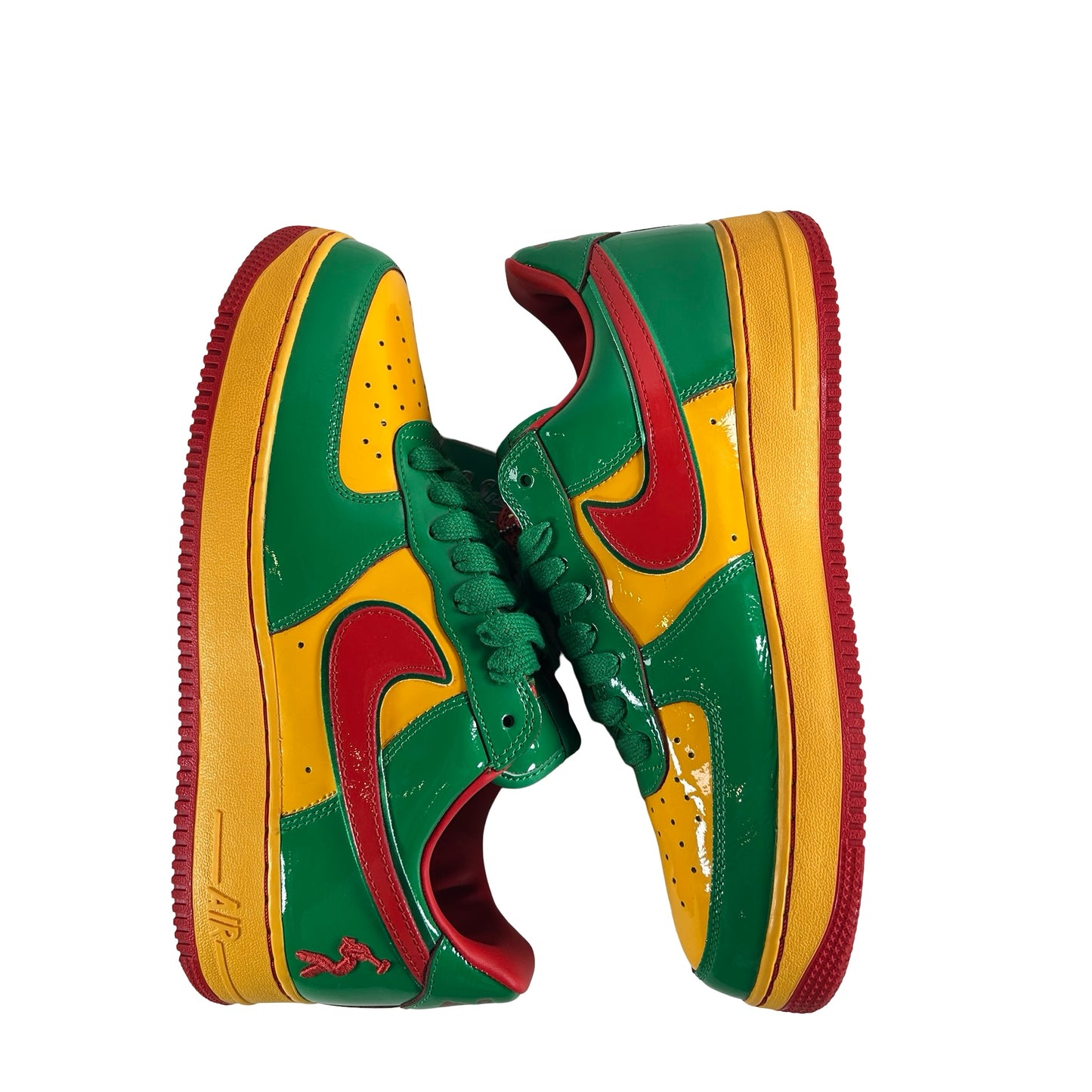 IH4383 300 Nike Air Force 1 Low Lil Yachty Concrete Boys Lucky Green [USED] - 10.5 M (Used)
