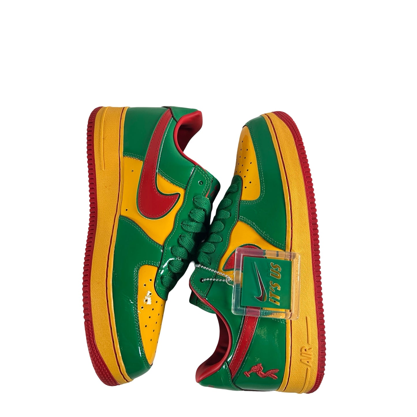 IH4383 300 Nike Air Force 1 Low Lil Yachty Concrete Boys Lucky Green [USED] - 10.5 M (Used)