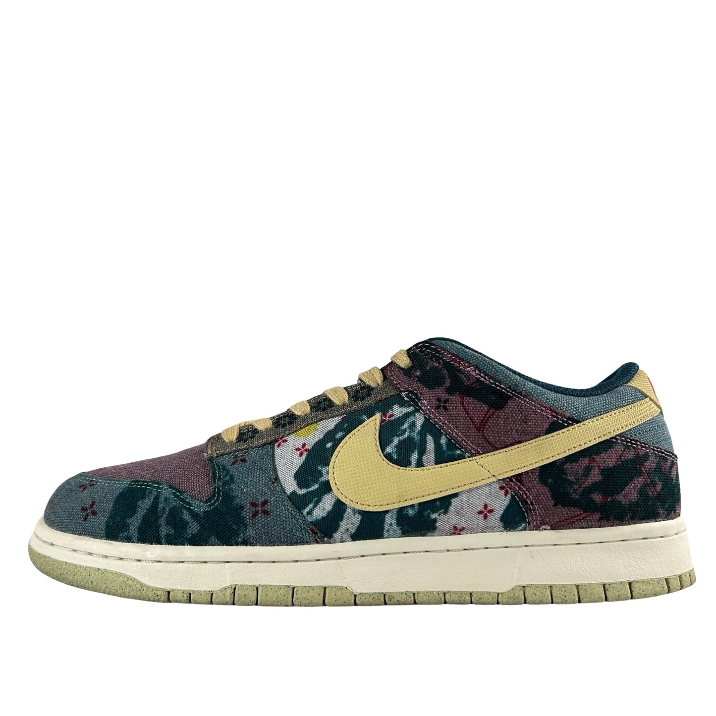 CZ9747 900 Nike Dunk Low Community Garden [USED] - 11 M (Used) (No Box)