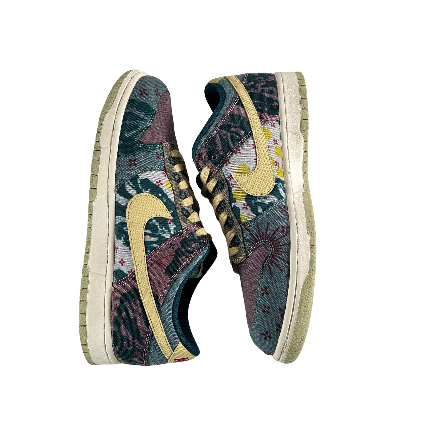CZ9747 900 Nike Dunk Low Community Garden [USED] - 11 M (Used) (No Box)