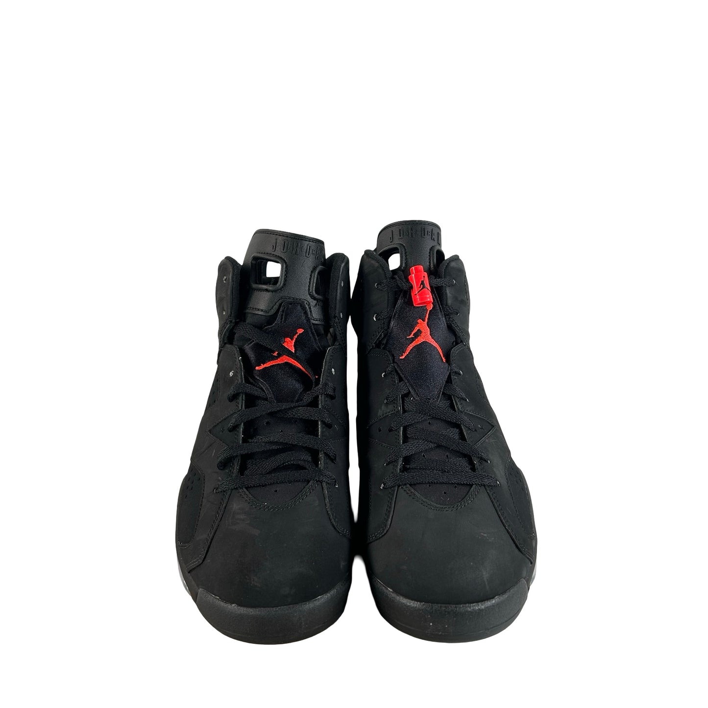 384664 023 Jordan 6 Retro Infrared Black (2014) [CONDITIONAL] - 10 M (Ashy Uppers) (Yellowing Soles)