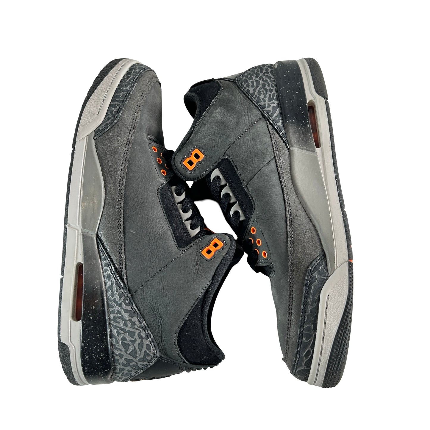 CT8532 080 Jordan 3 Retro Fear Pack (2023) [USED] - 11 M (Used2) (No Box)