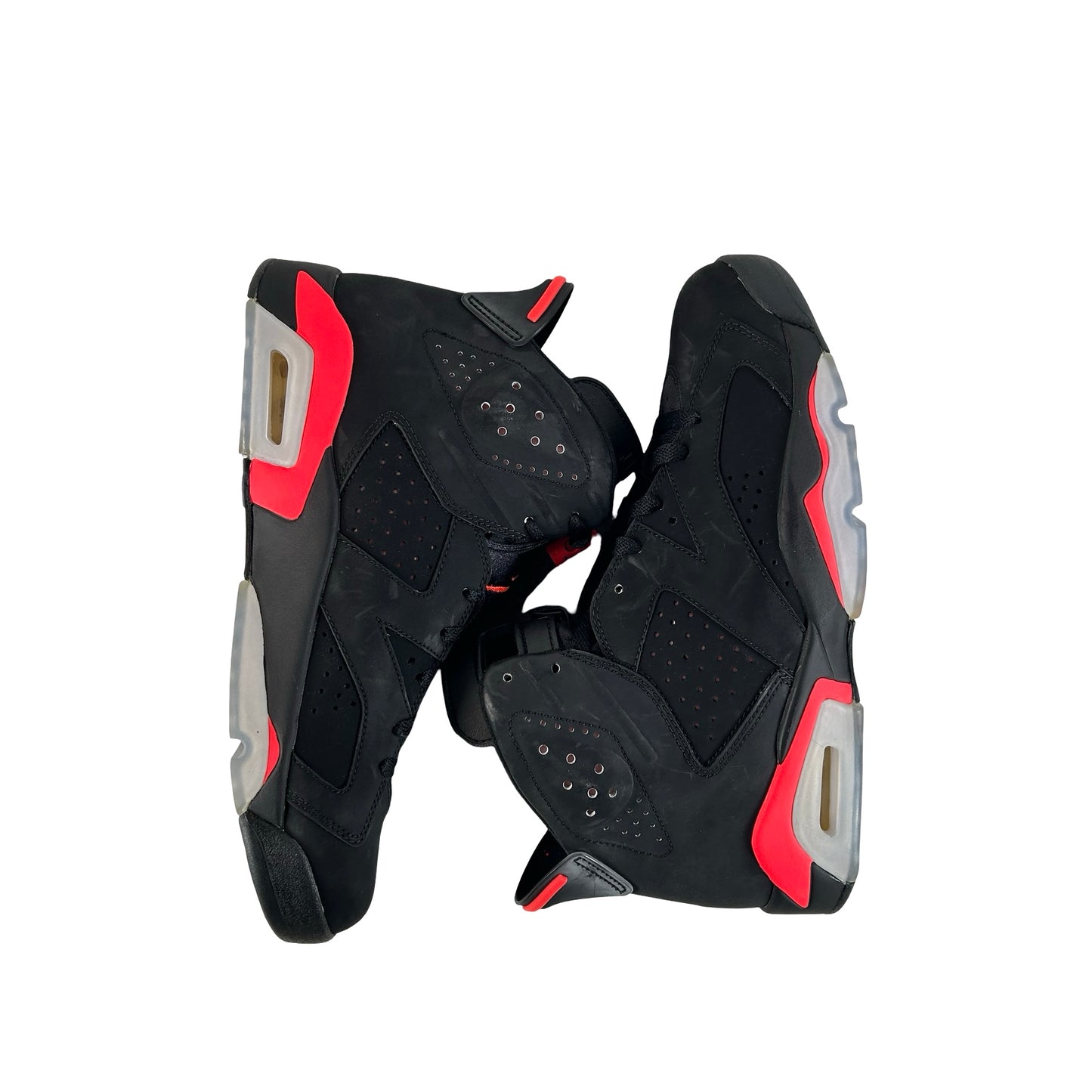 384664 023 Jordan 6 Retro Infrared Black (2014) [CONDITIONAL] - 10 M (Ashy Uppers) (Yellowing Soles)