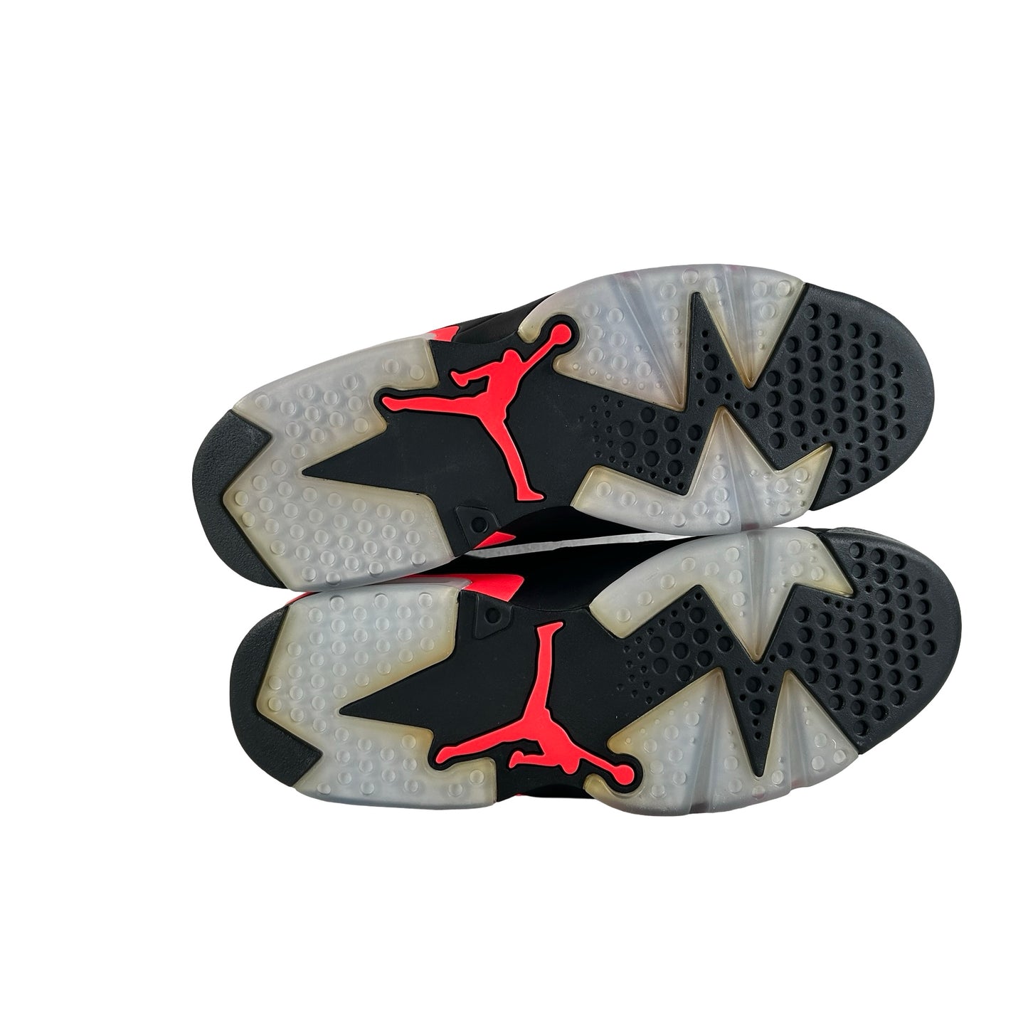 384664 023 Jordan 6 Retro Infrared Black (2014) [CONDITIONAL] - 10 M (Ashy Uppers) (Yellowing Soles)