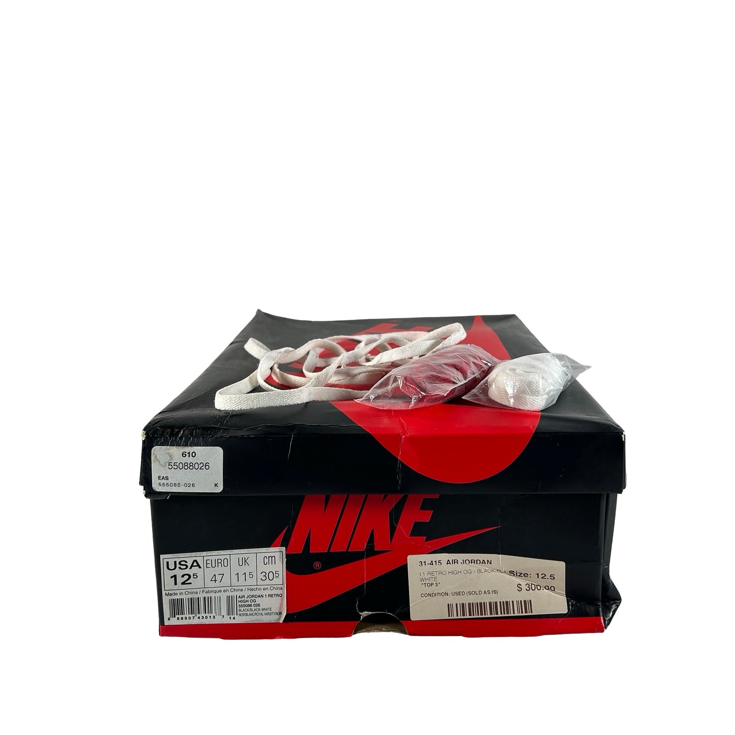 555088 026 Jordan 1 Retro Top 3 [USED] - 12.5 M (Used)