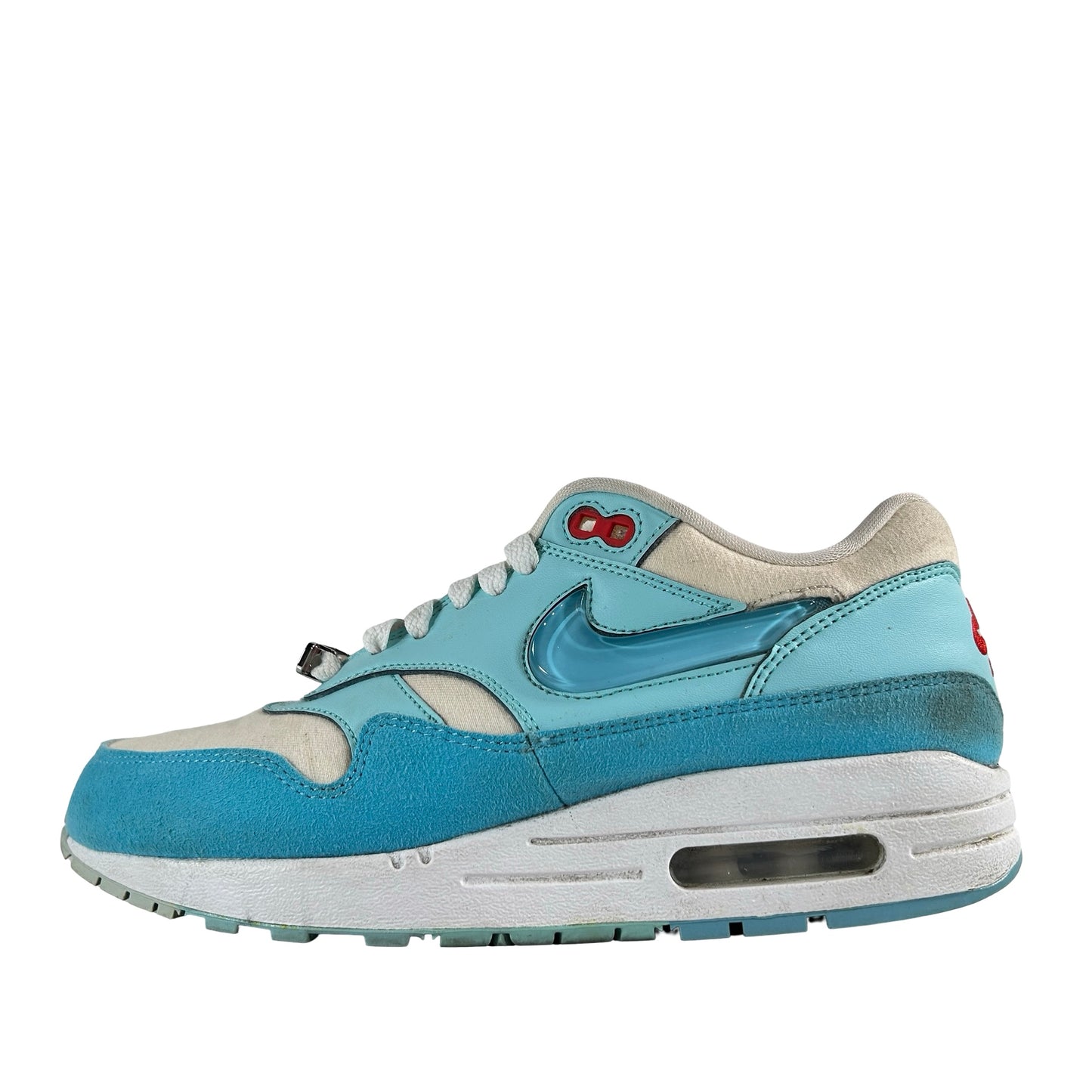 FD6955 400 Nike Air Max 1 Puerto Rico Blue Gale [USED] - 5.5 M (Used)