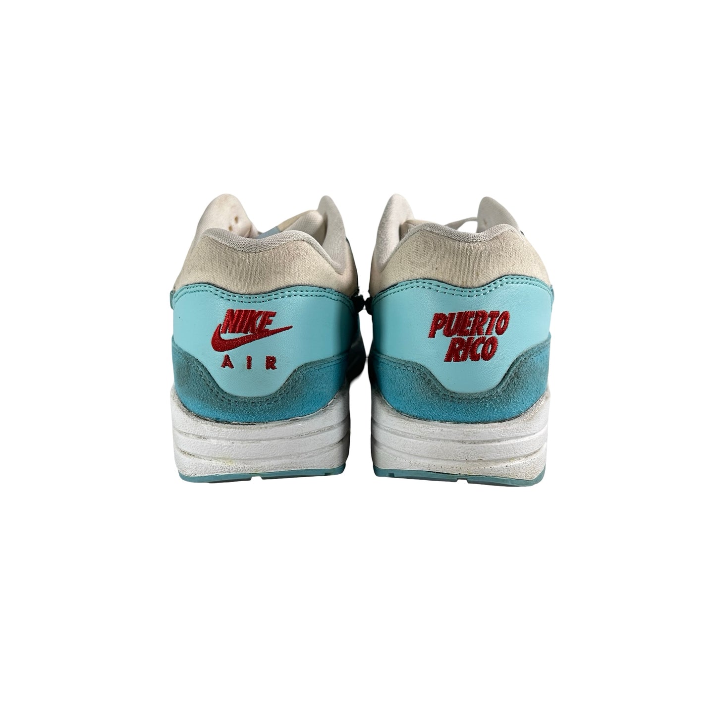 FD6955 400 Nike Air Max 1 Puerto Rico Blue Gale [USED] - 5.5 M (Used)
