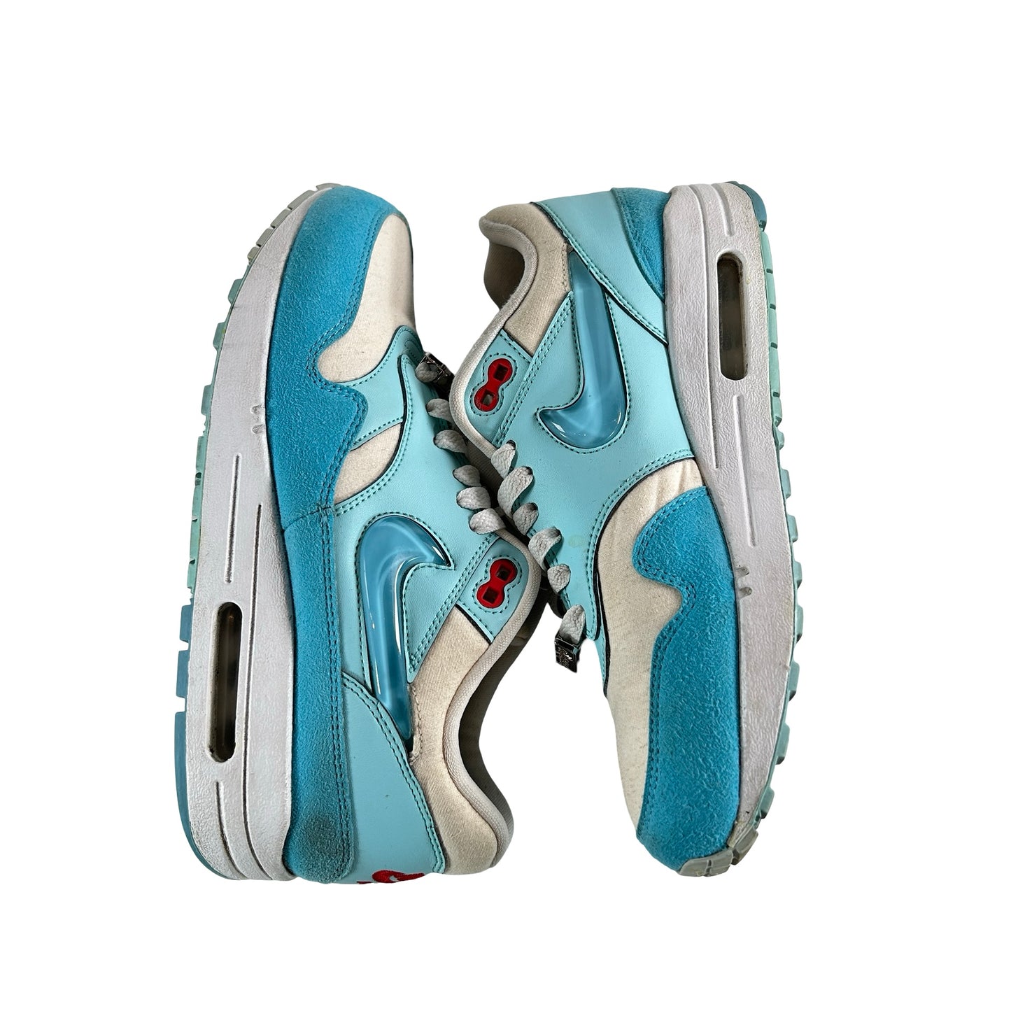 FD6955 400 Nike Air Max 1 Puerto Rico Blue Gale [USED] - 5.5 M (Used)