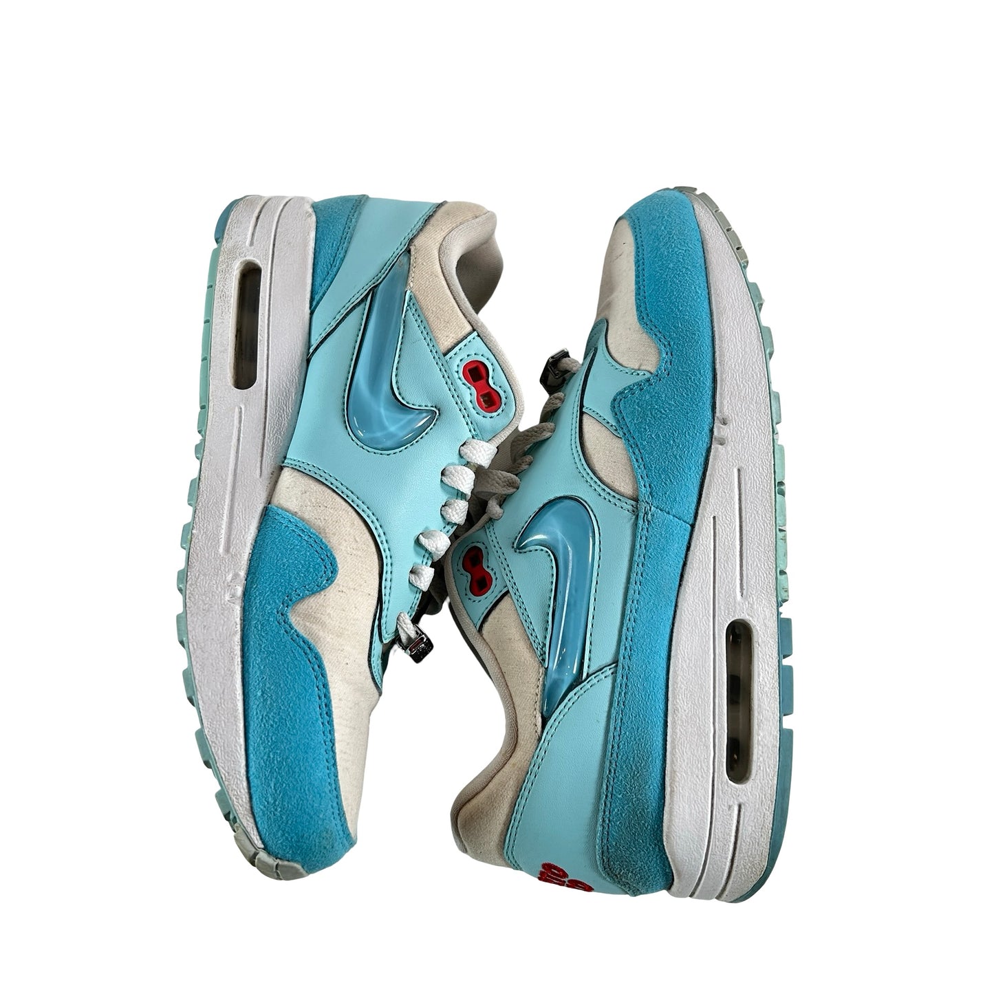 FD6955 400 Nike Air Max 1 Puerto Rico Blue Gale [USED] - 5.5 M (Used)