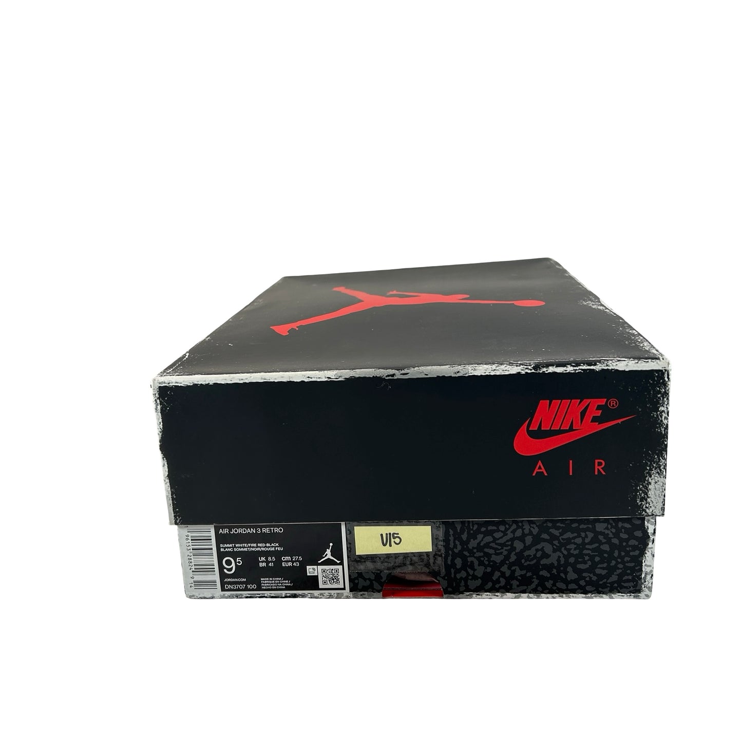 DN3707 100 Jordan 3 Retro White Cement Reimagined [USED] - 9.5 M (Used15)