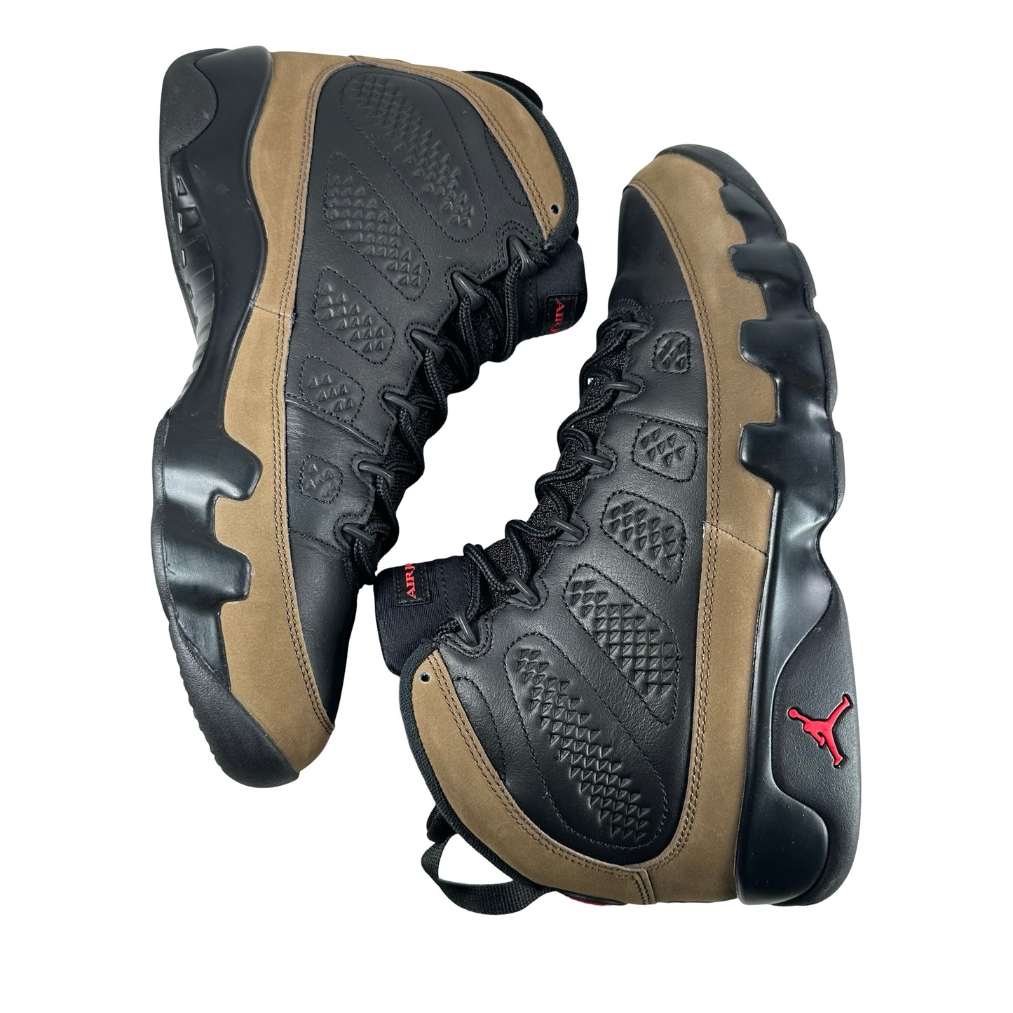 HV4794 030 Air Jordan 9 Retro Olive (2024) [USED] - 10.5 M (Used3)