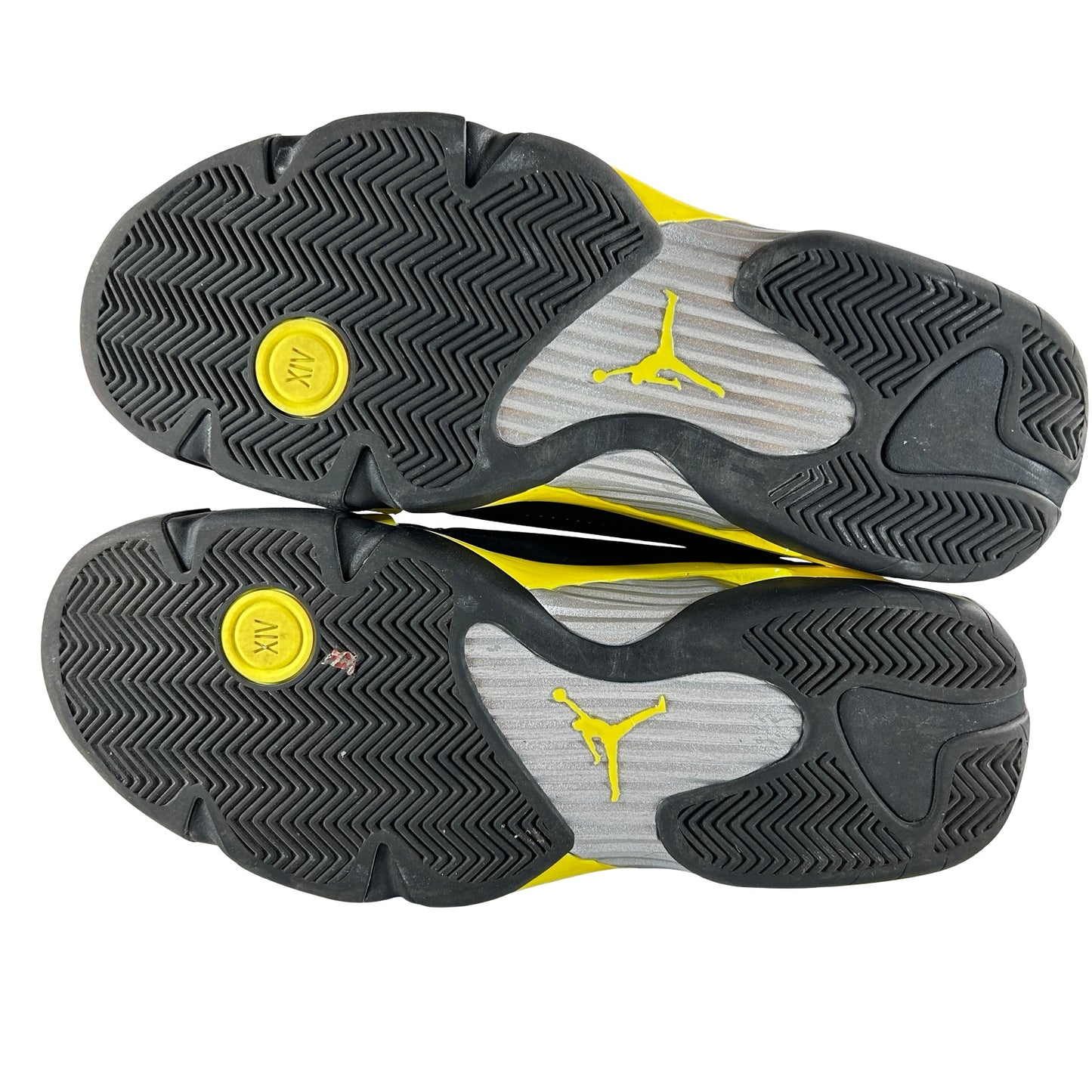 487471 070 Jordan 14 Retro Thunder [USED] 11.5 M (Used) (Replace Box)