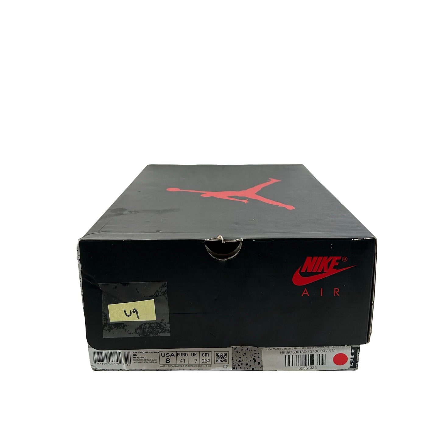 HF3975 001 Jordan 5 Retro OG Black Metallic Reimagined [USED] - 8 M (Used9)