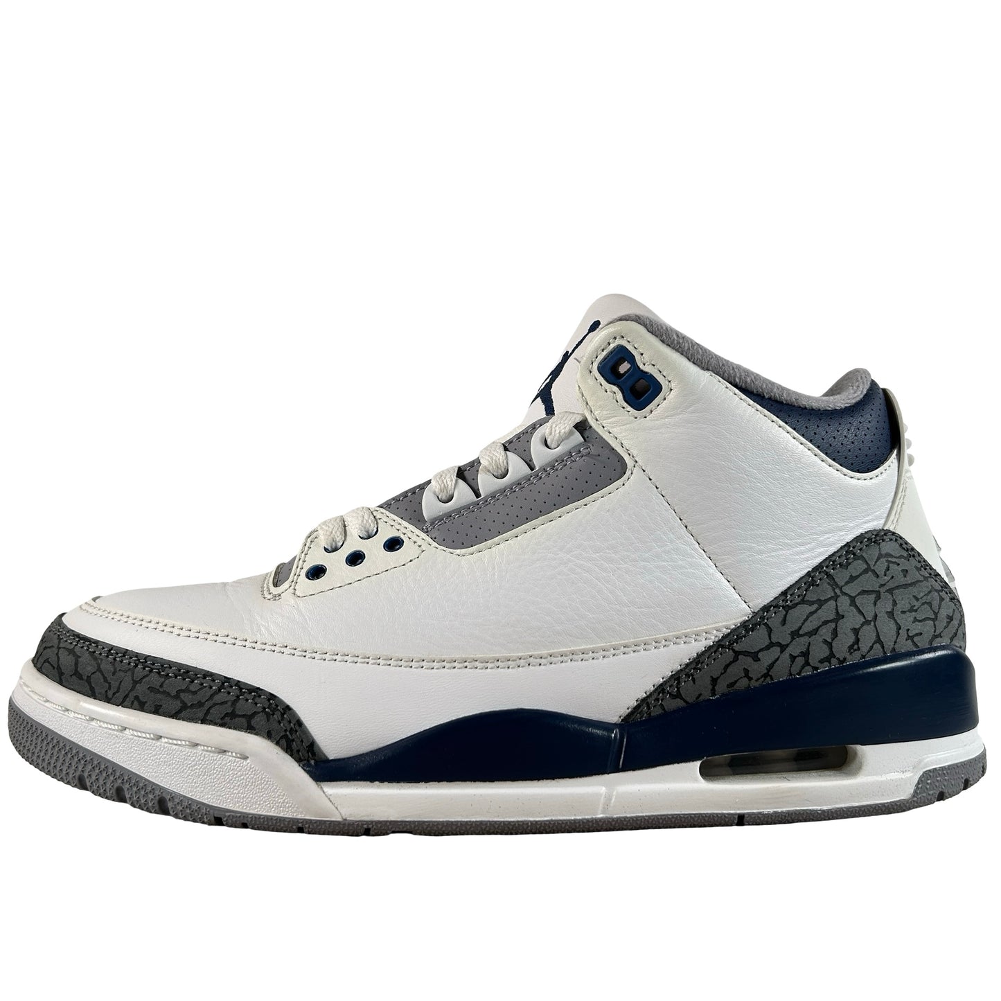 CT8532 140 Jordan 3 Retro Midnight Navy [USED] - 9.5 M (Used)