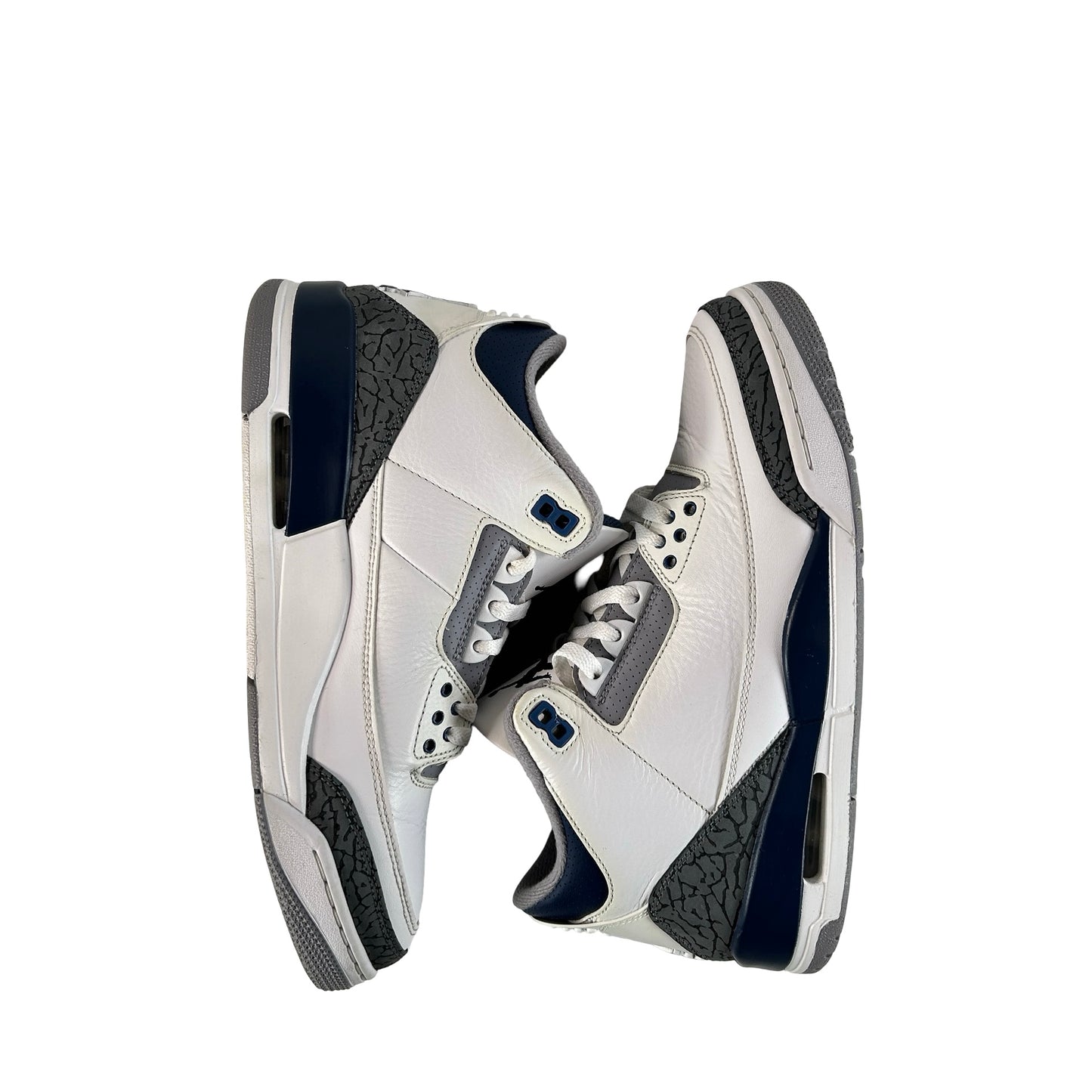 CT8532 140 Jordan 3 Retro Midnight Navy [USED] - 9.5 M (Used)