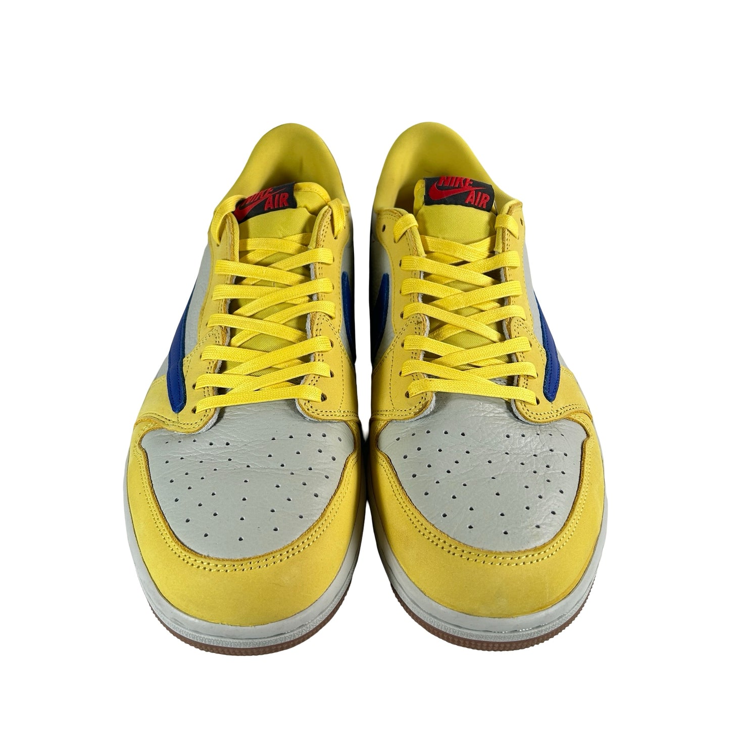 DZ4137 700 Jordan 1 Retro Low OG SP Travis Scott Canary (W) [USED] - 14.5 W (Used) (No Box)