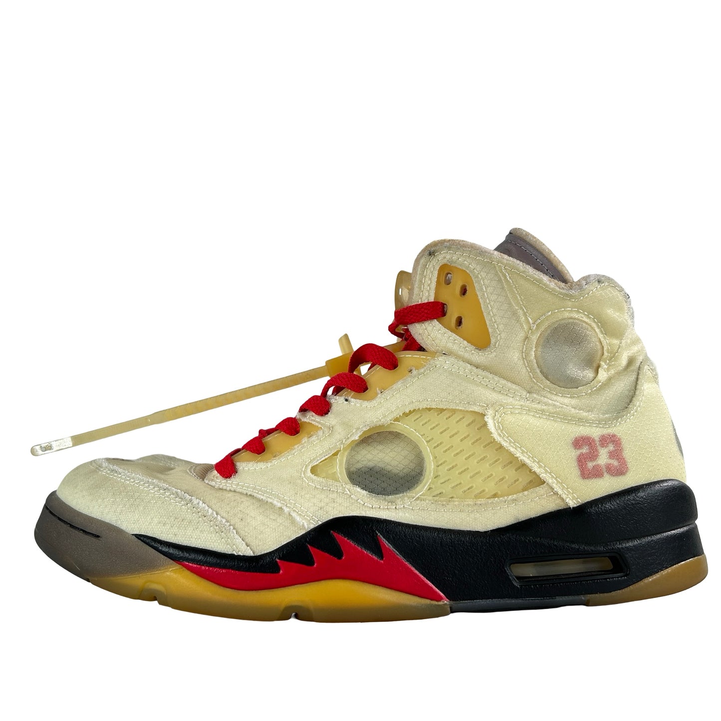 DH8565 100 Jordan 5 Off-White Sail [USED] - 9 M (Used6)