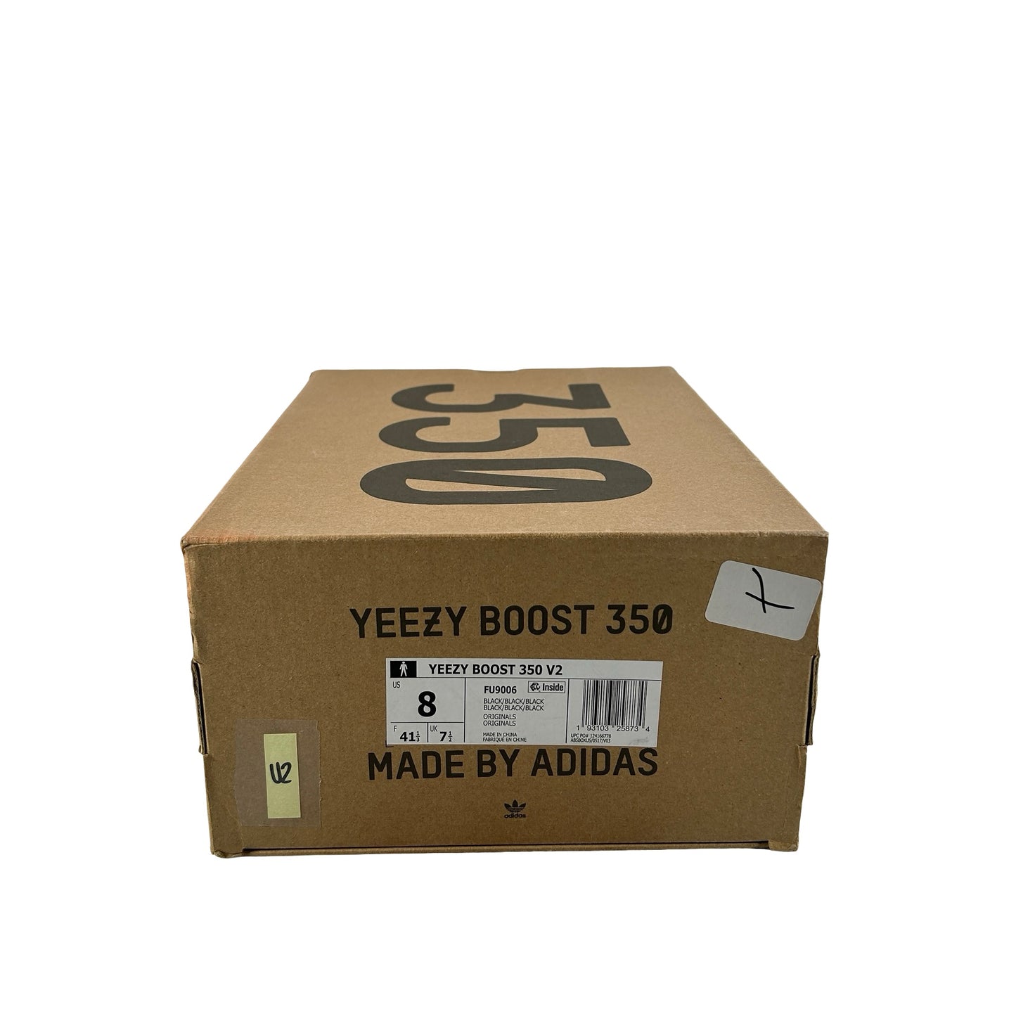 FU9006 adidas Yeezy Boost 350 V2 Black (Non-Reflective) [USED] - 8 M (Used2)