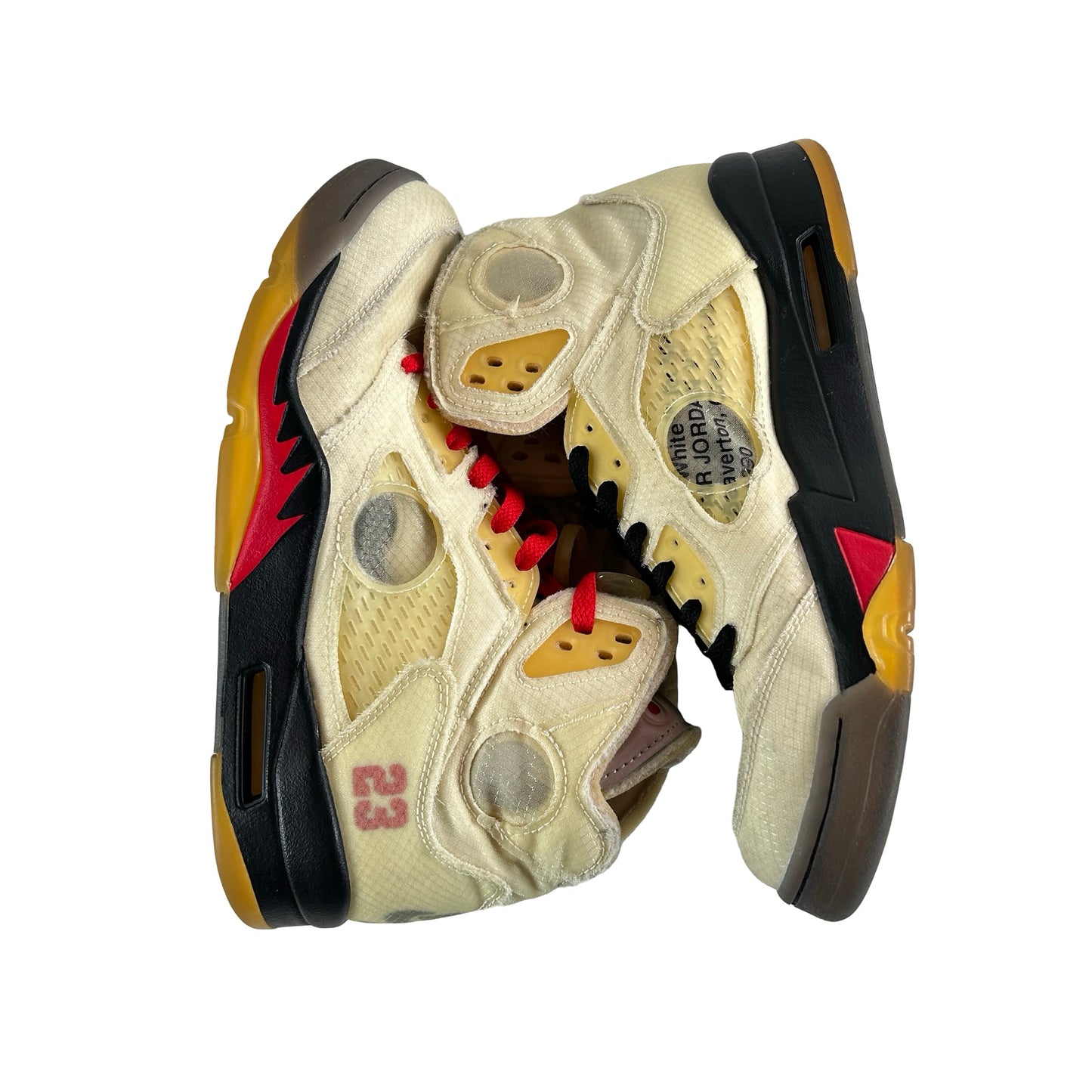 DH8565 100 Jordan 5 Off-White Sail [USED] - 9 M (Used6)