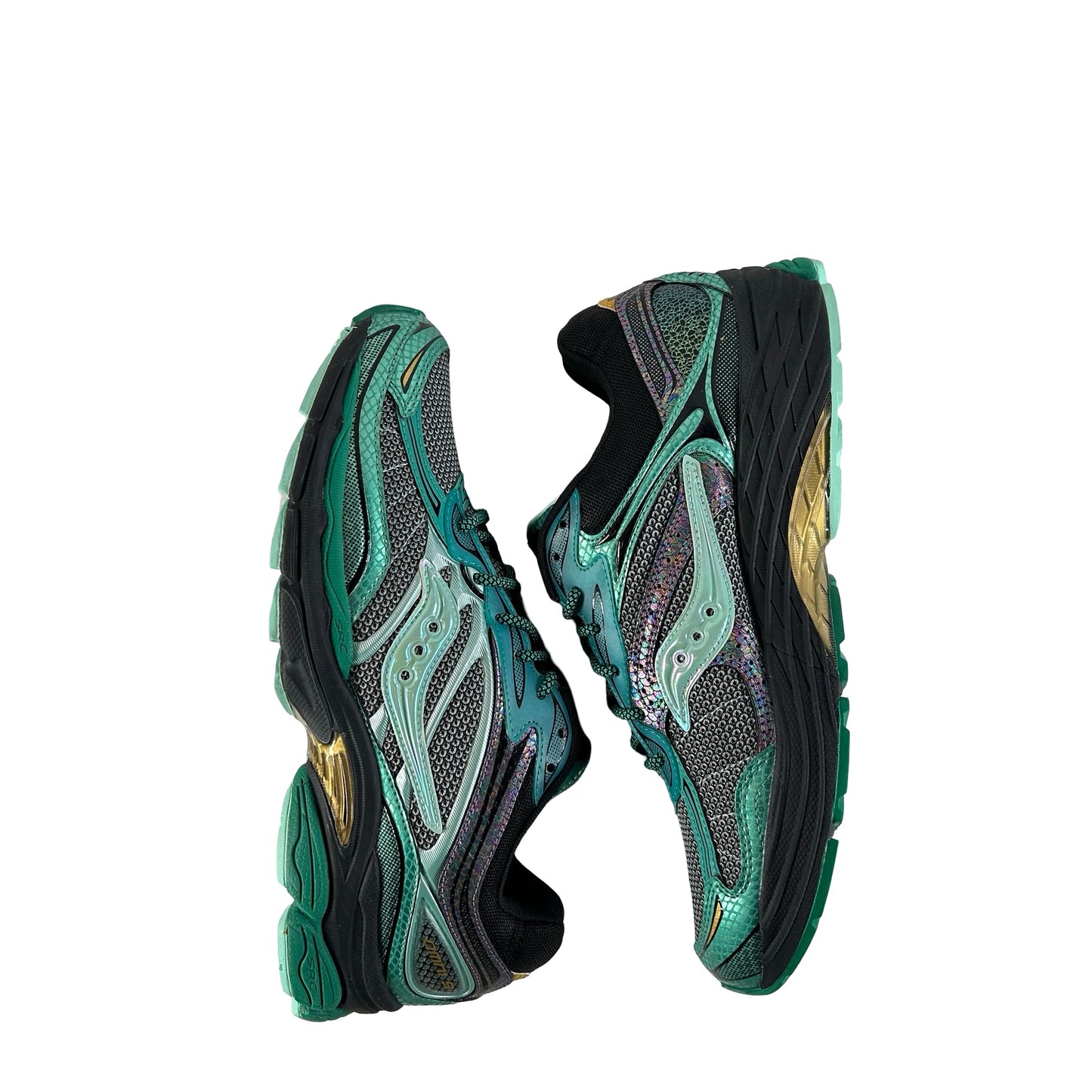 S70934 2 Saucony ProGrid Omni 9 Glowaconstrictor Green [USED] - 9.5 M (Used)