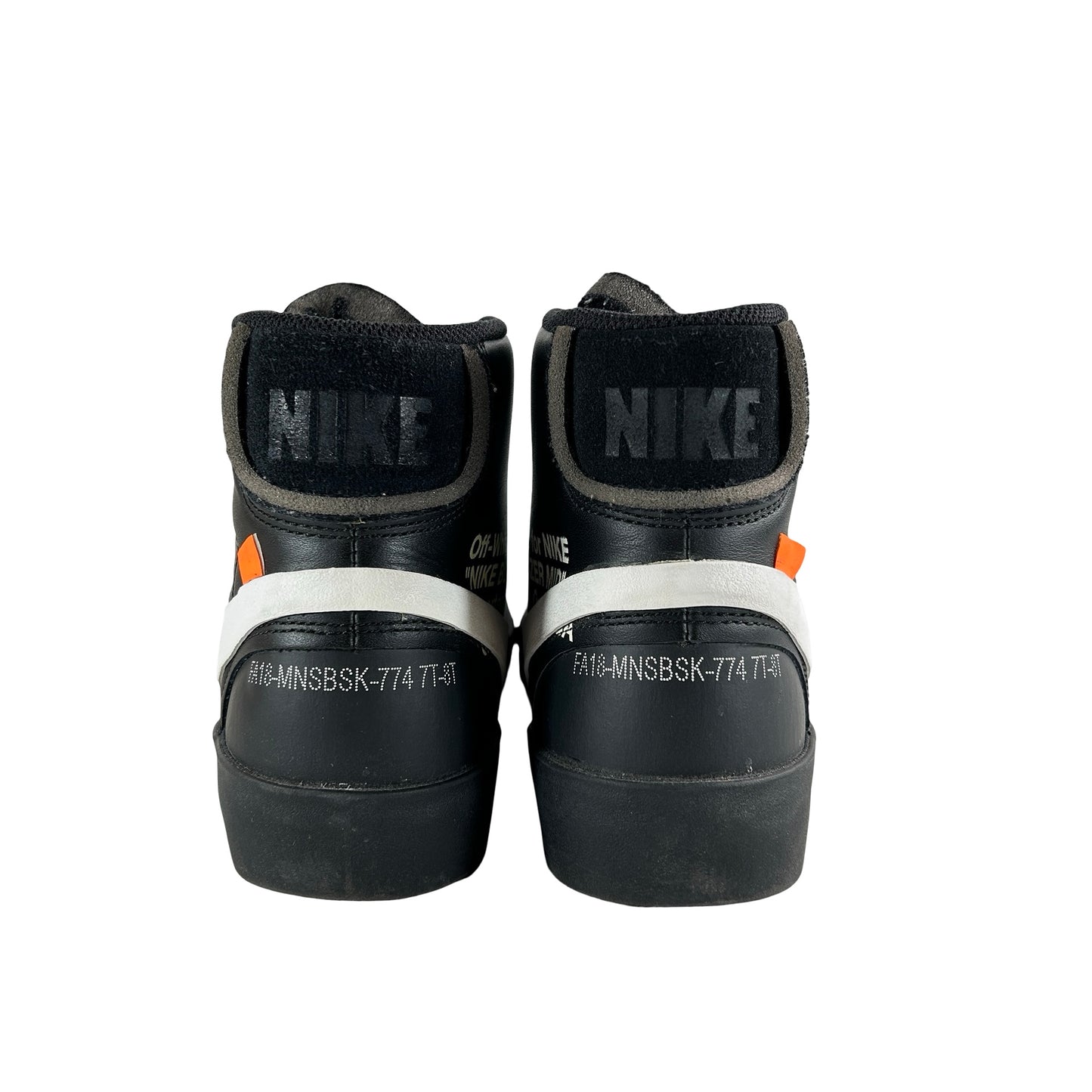 AA3832 001 Nike Blazer Off-White Black [USED] - 8.5 M (Used3)