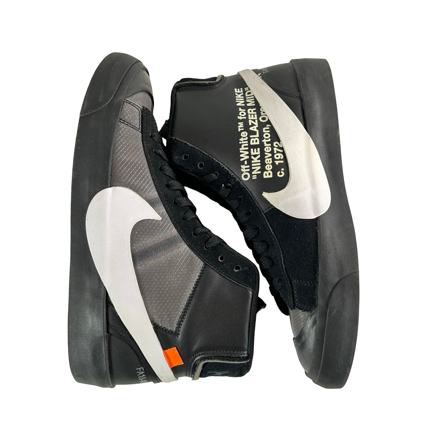 AA3832 001 Nike Blazer Off-White Black [USED] - 8.5 M (Used3)
