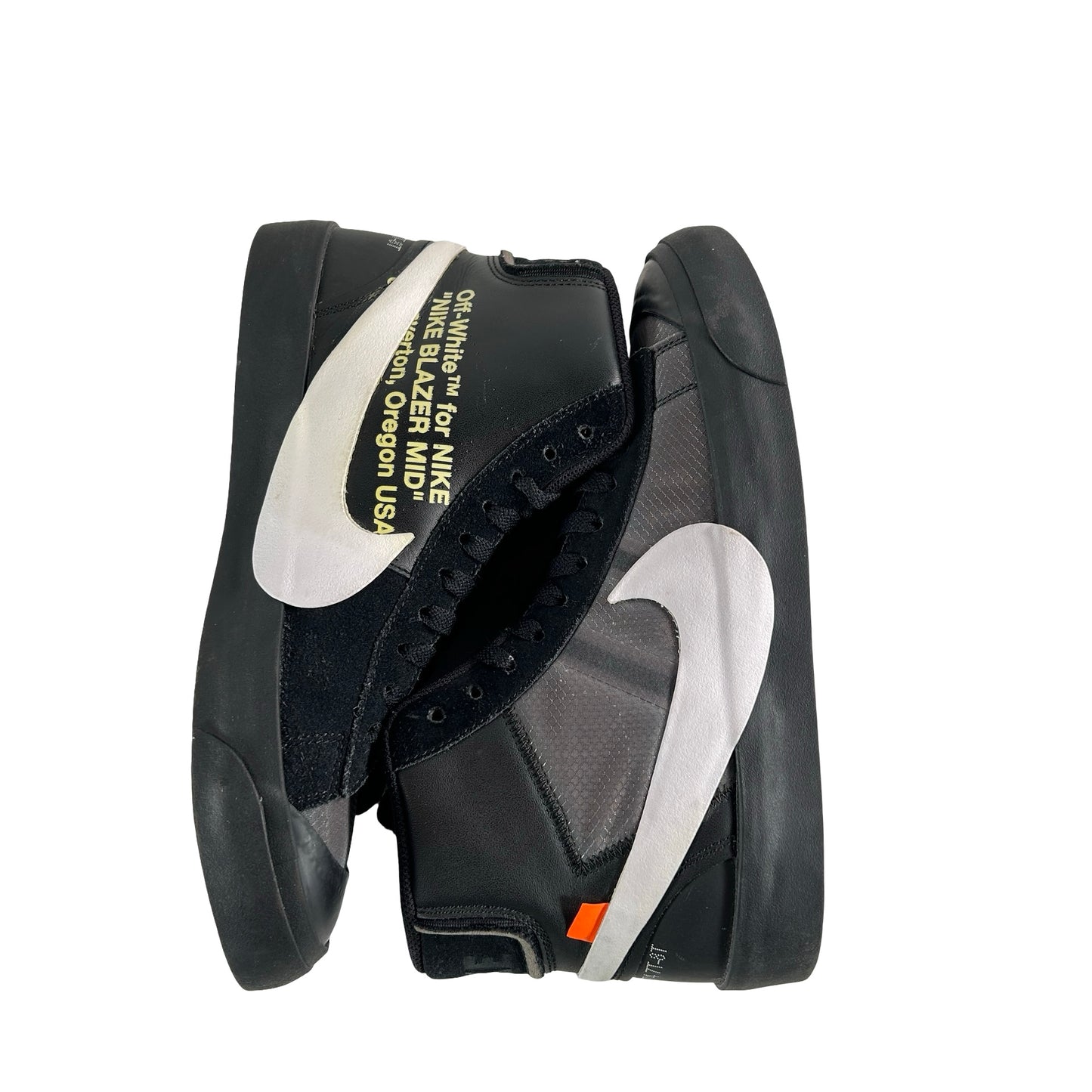 AA3832 001 Nike Blazer Off-White Black [USED] - 8.5 M (Used3)