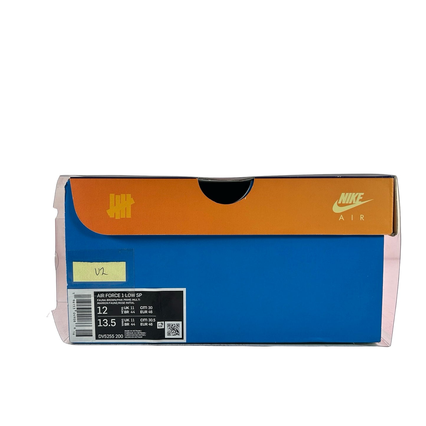 DV5255 200 Nike Air Force 1 Low SP Undefeated Multi Pink [USED] - 12 M (Used2)