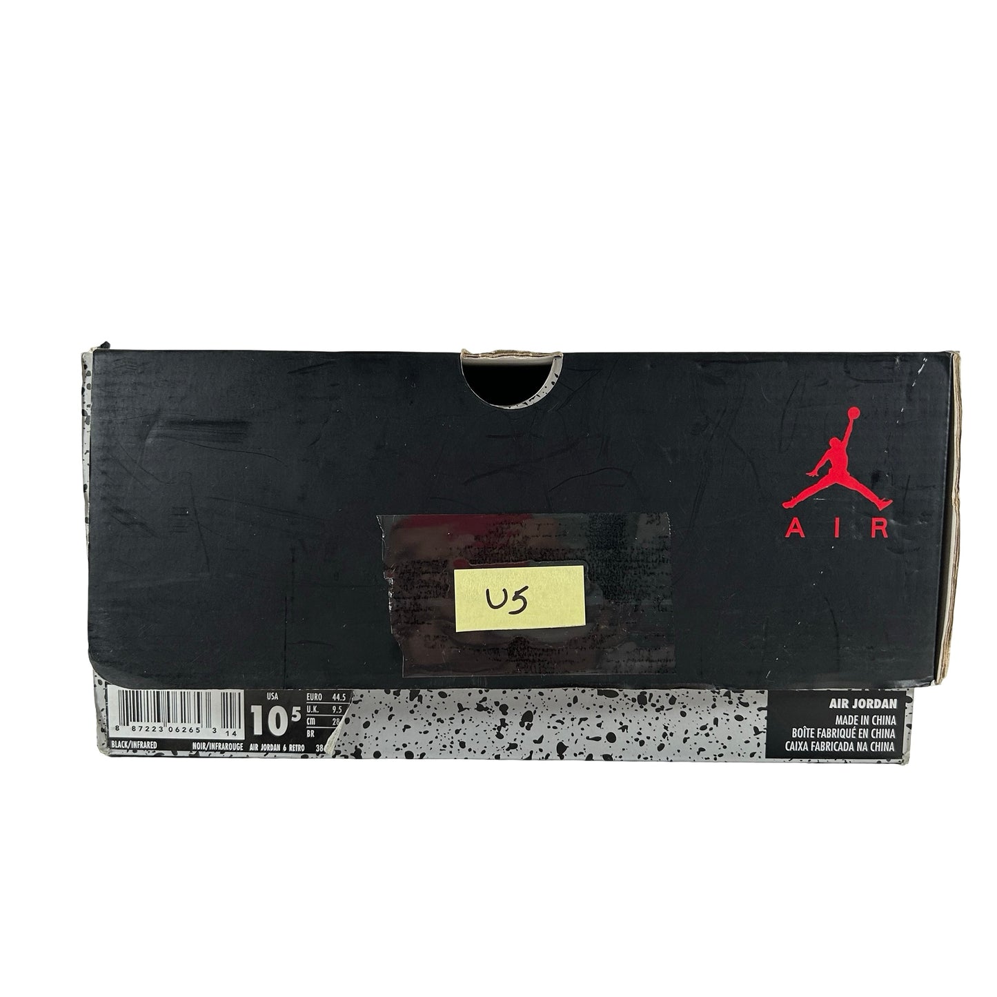 384664 060 Jordan 6 Retro Black Infrared (2019) [USED] - 10.5 M (Used5)