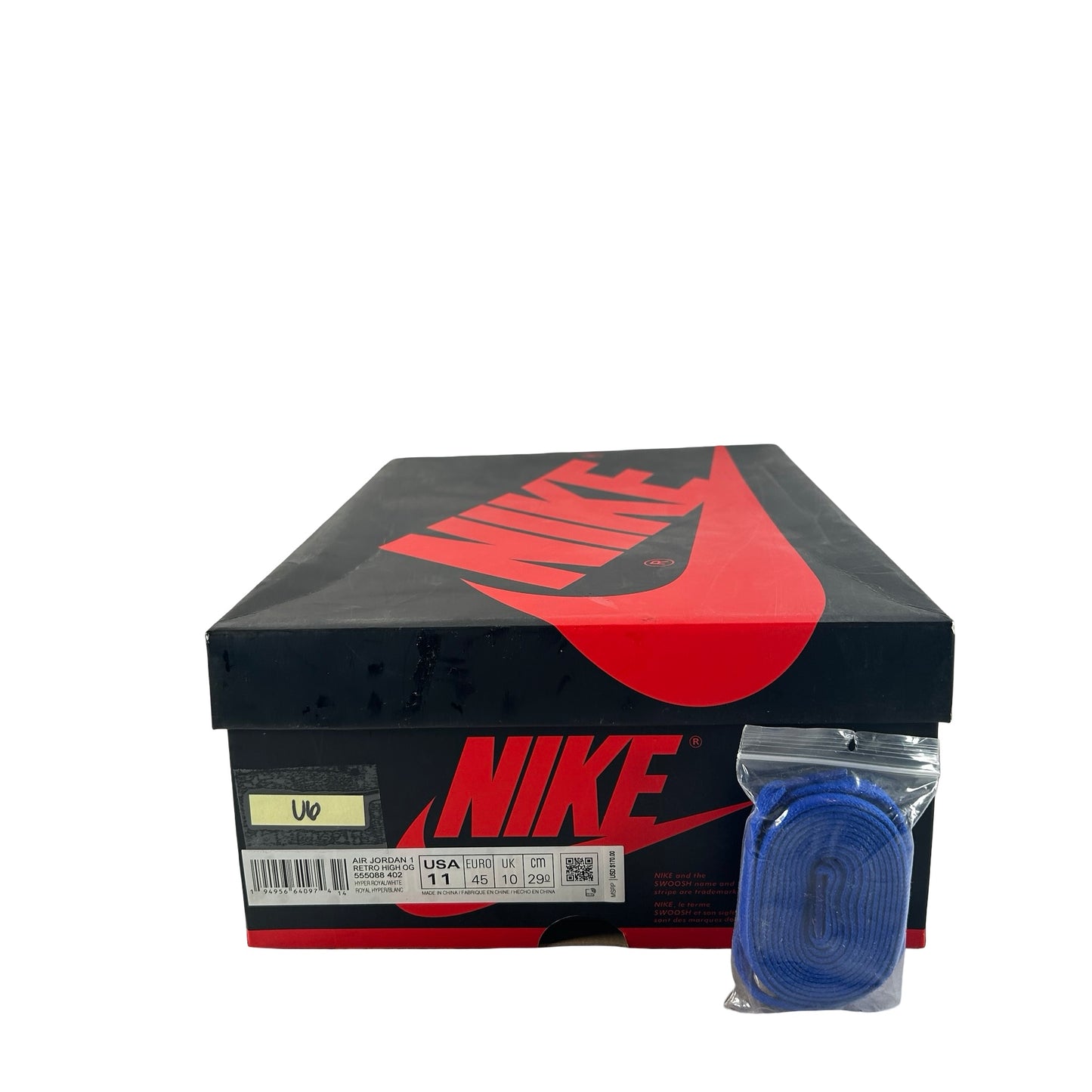 555088 402 Jordan 1 Hyper Royal [USED] - 11 M (Used6)