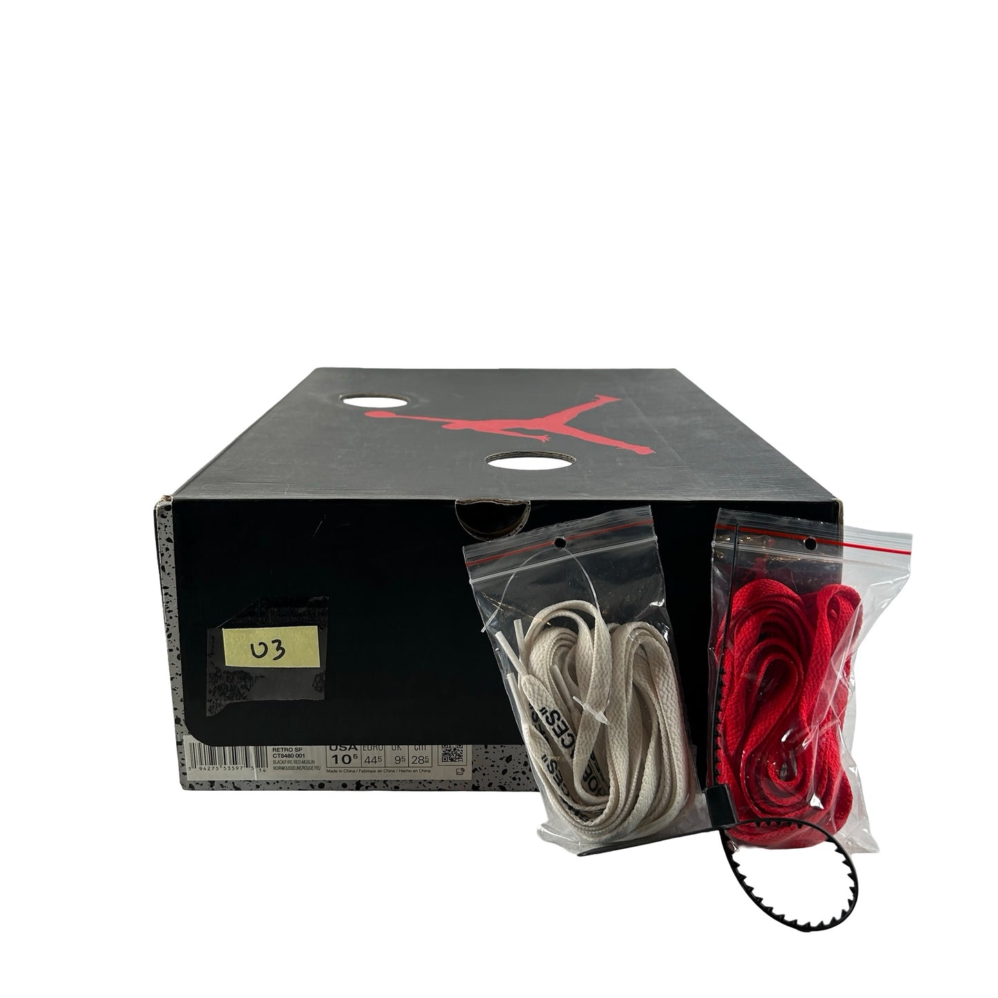 CT8480 001 Jordan 5 Off-White Black [USED] - 10.5 M (Used3)