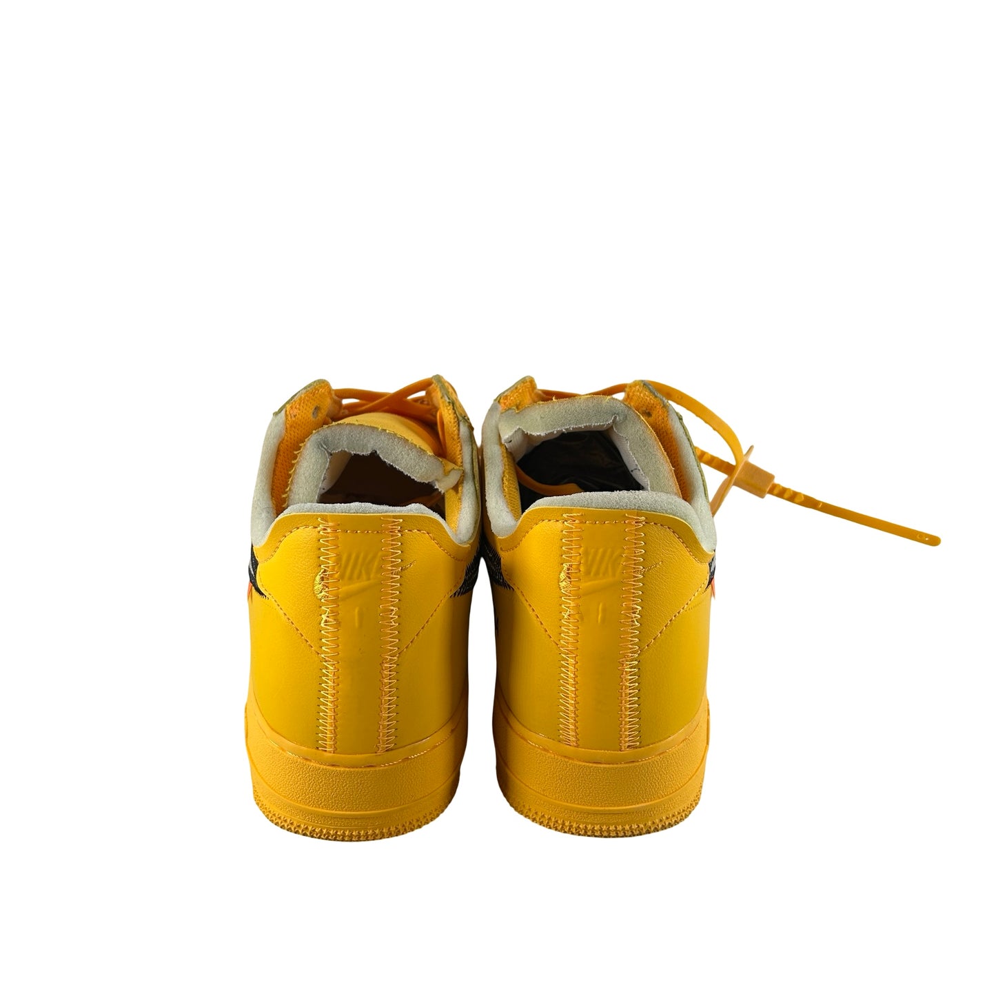 DD1876 700 Nike Air Force 1 Low Off-White ICA University Gold [USED] - 11 M (Used)