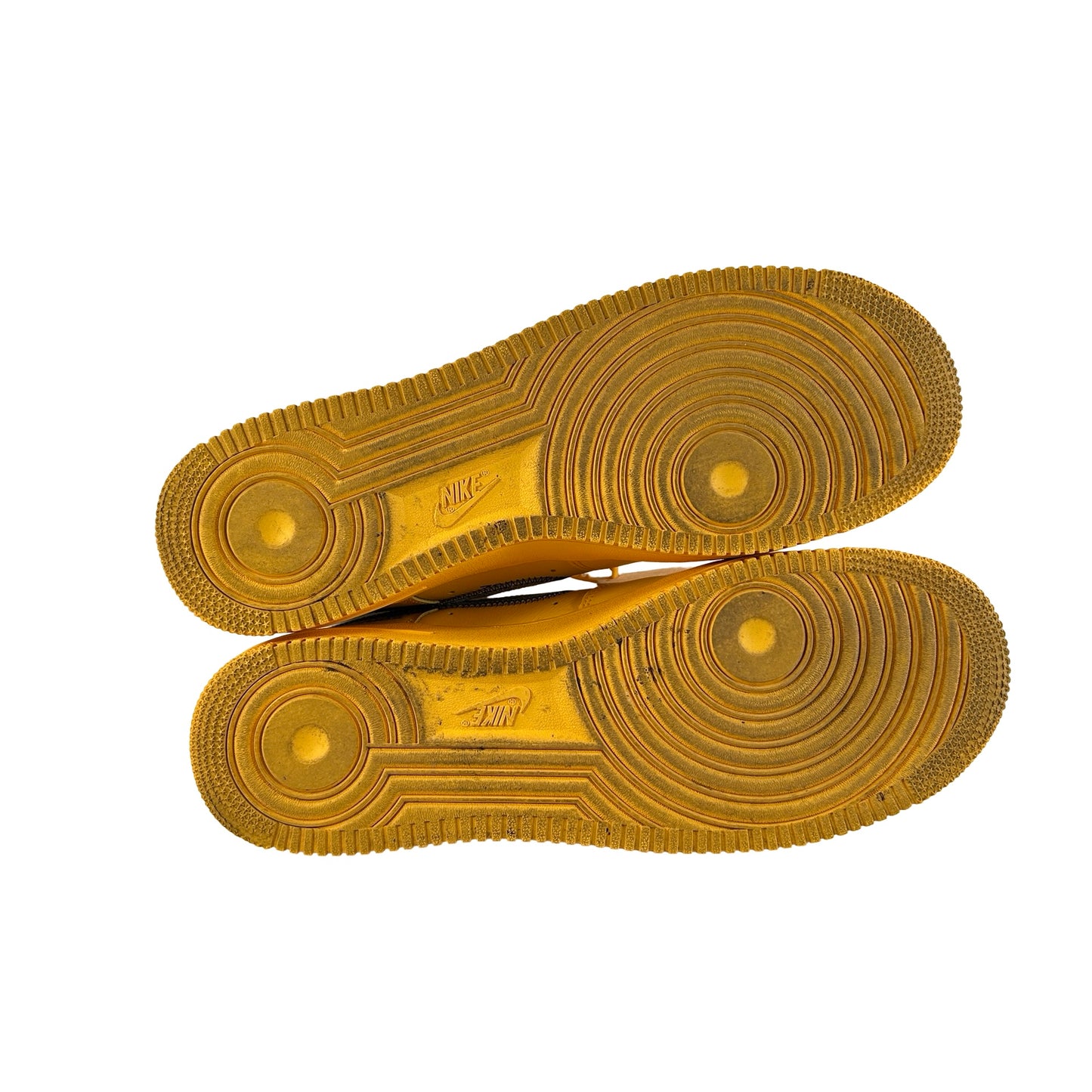 DD1876 700 Nike Air Force 1 Low Off-White ICA University Gold [USED] - 11 M (Used)