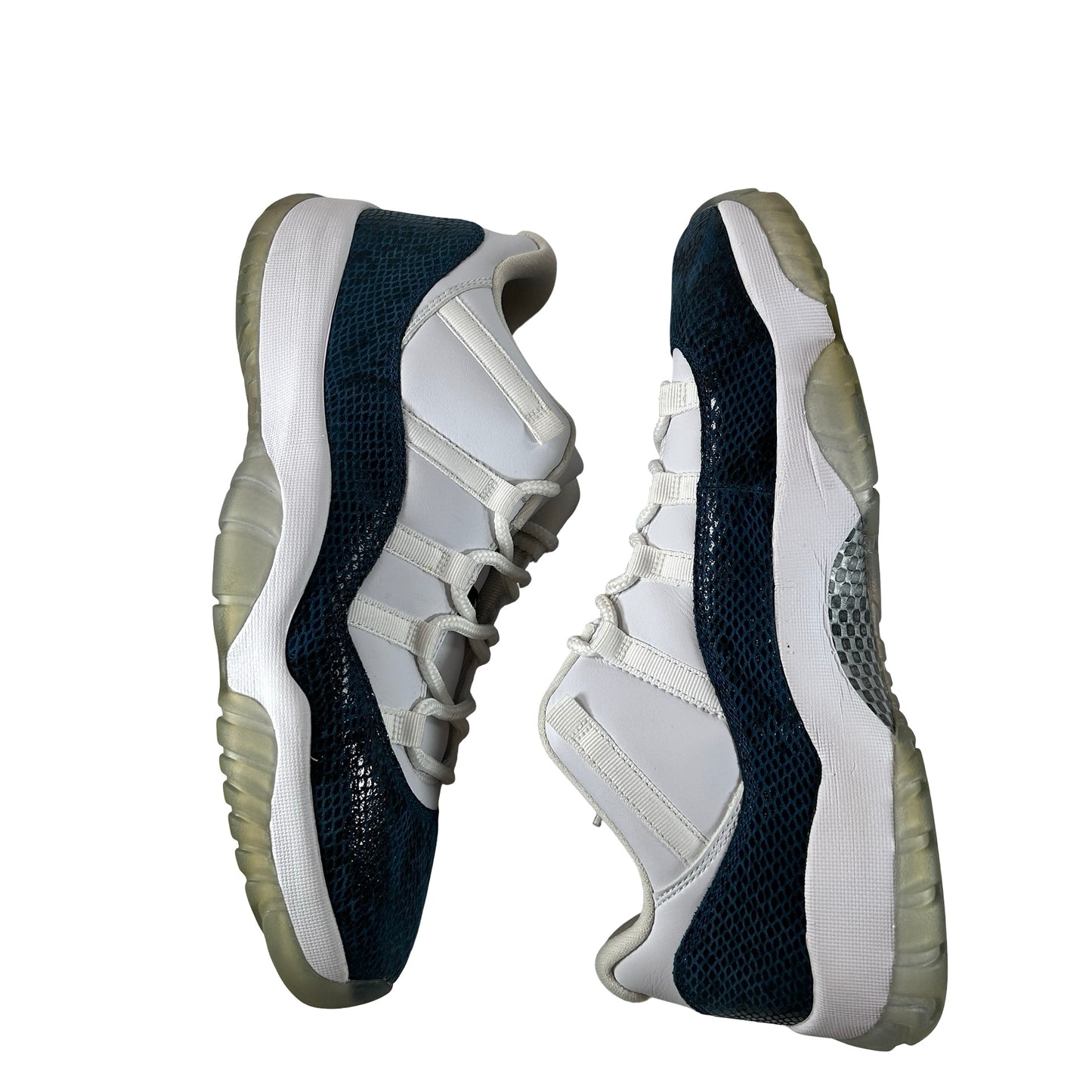 CD6846 102 Jordan 11 Retro Low Snake Navy (2019) [USED] - 13 M (Used) (No Box)
