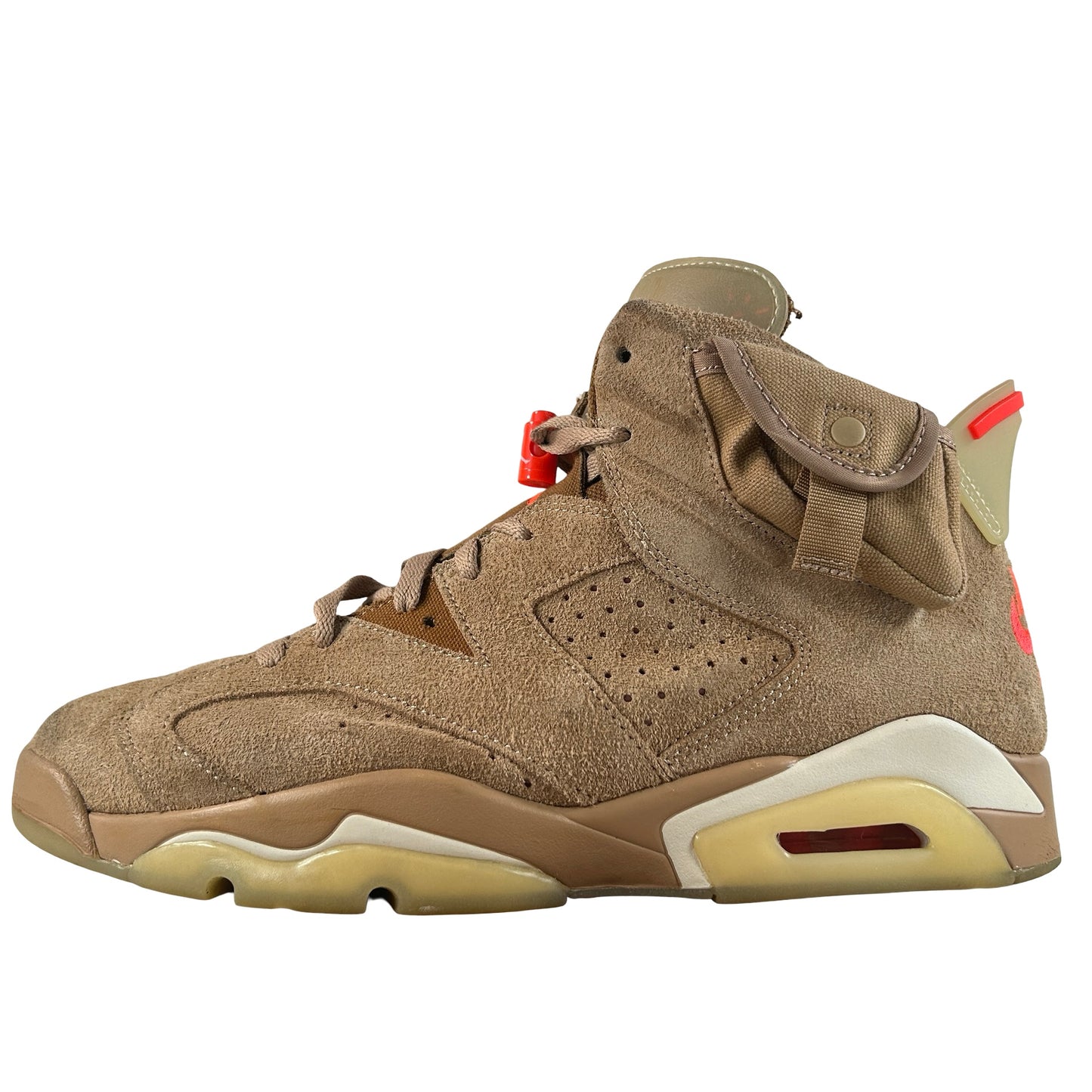 DH0690 200 Jordan 6 Retro Travis Scott British Khaki [USED] - 10.5 M (Used4)