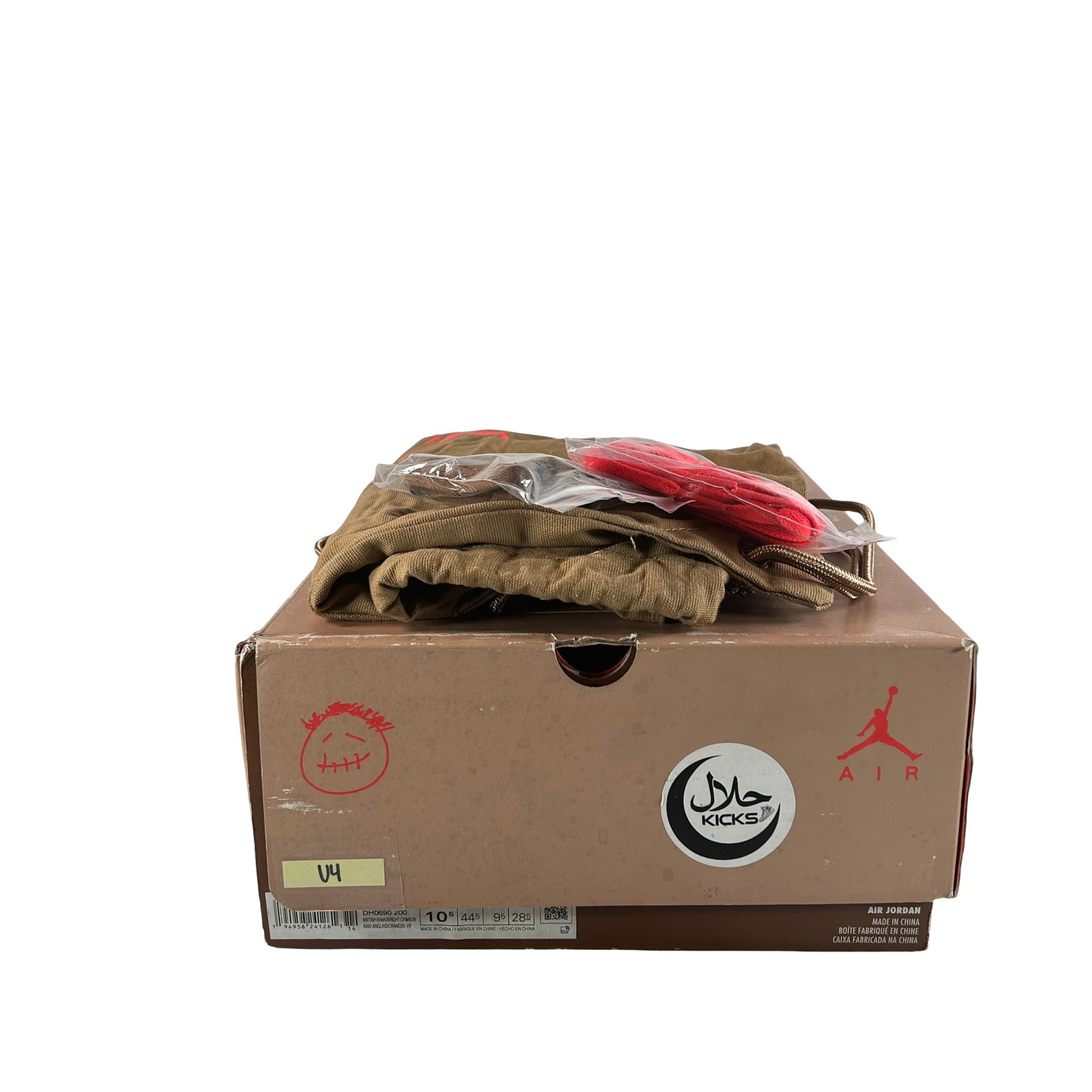 DH0690 200 Jordan 6 Retro Travis Scott British Khaki [USED] - 10.5 M (Used4)