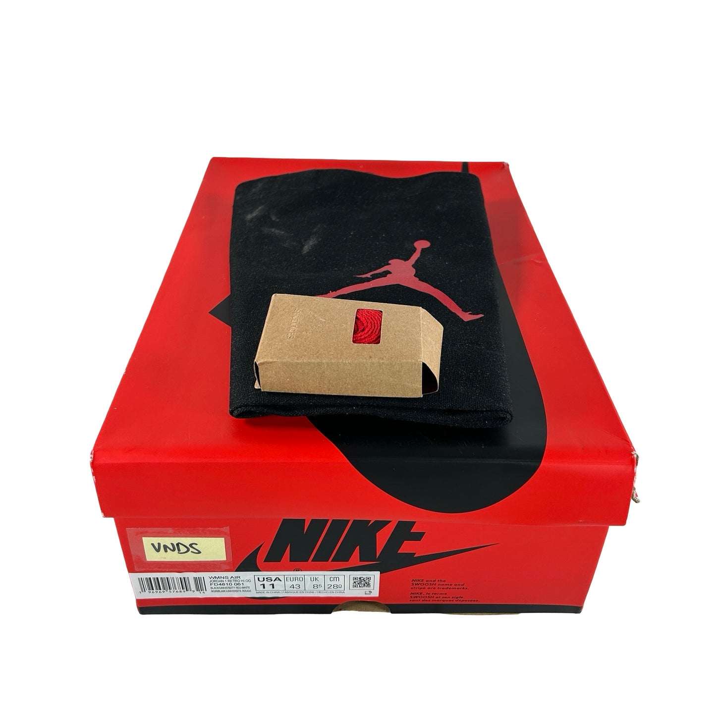 FD4810 061 Jordan 1 Retro High OG Satin Bred [USED] - 11 W (VNDS)